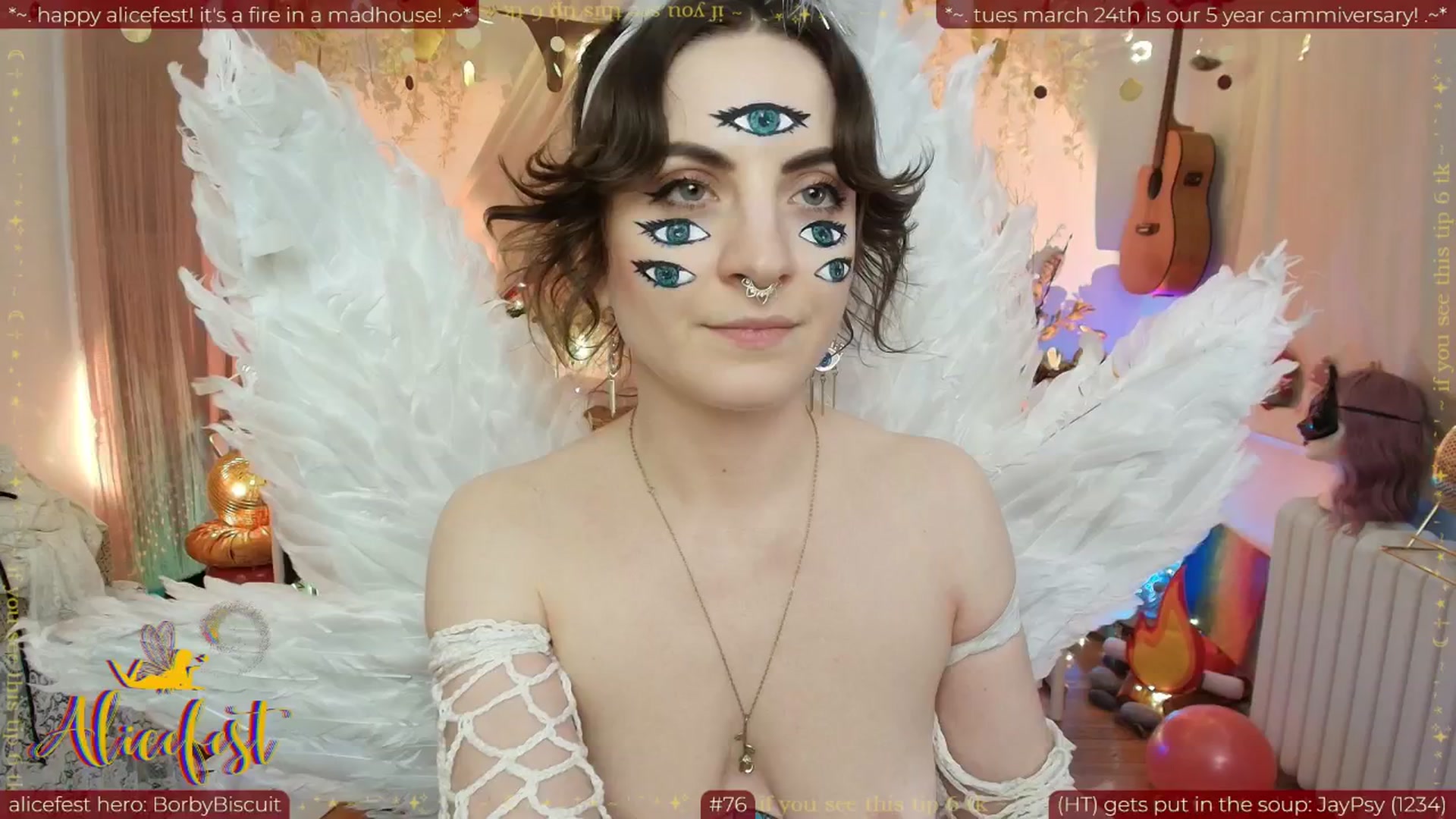 Gallery image thumbnail from aliceisonfire's myfreecams stream on, 03/23/2026, 15:53 image 8 of 20