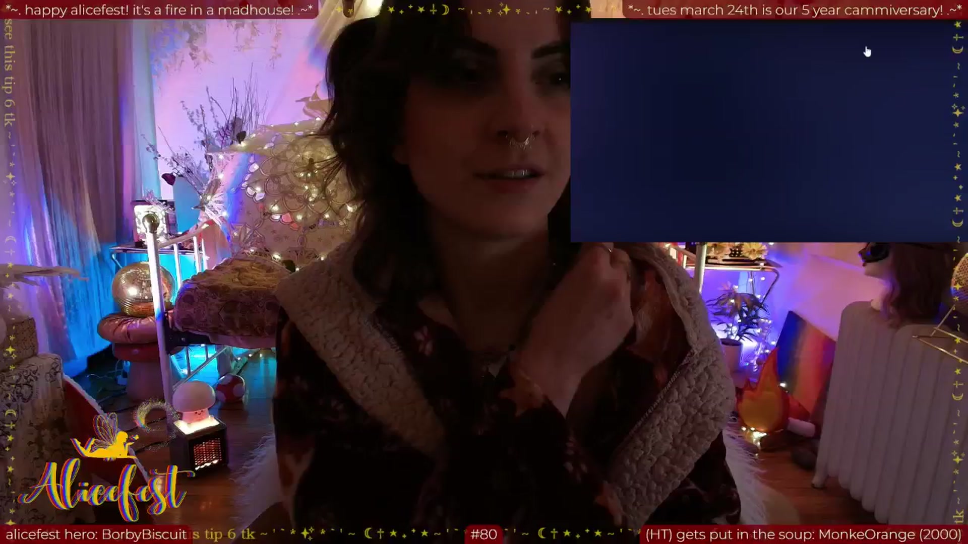 Gallery image thumbnail from aliceisonfire's myfreecams stream on, 03/28/2026, 12:48 image 9 of 20