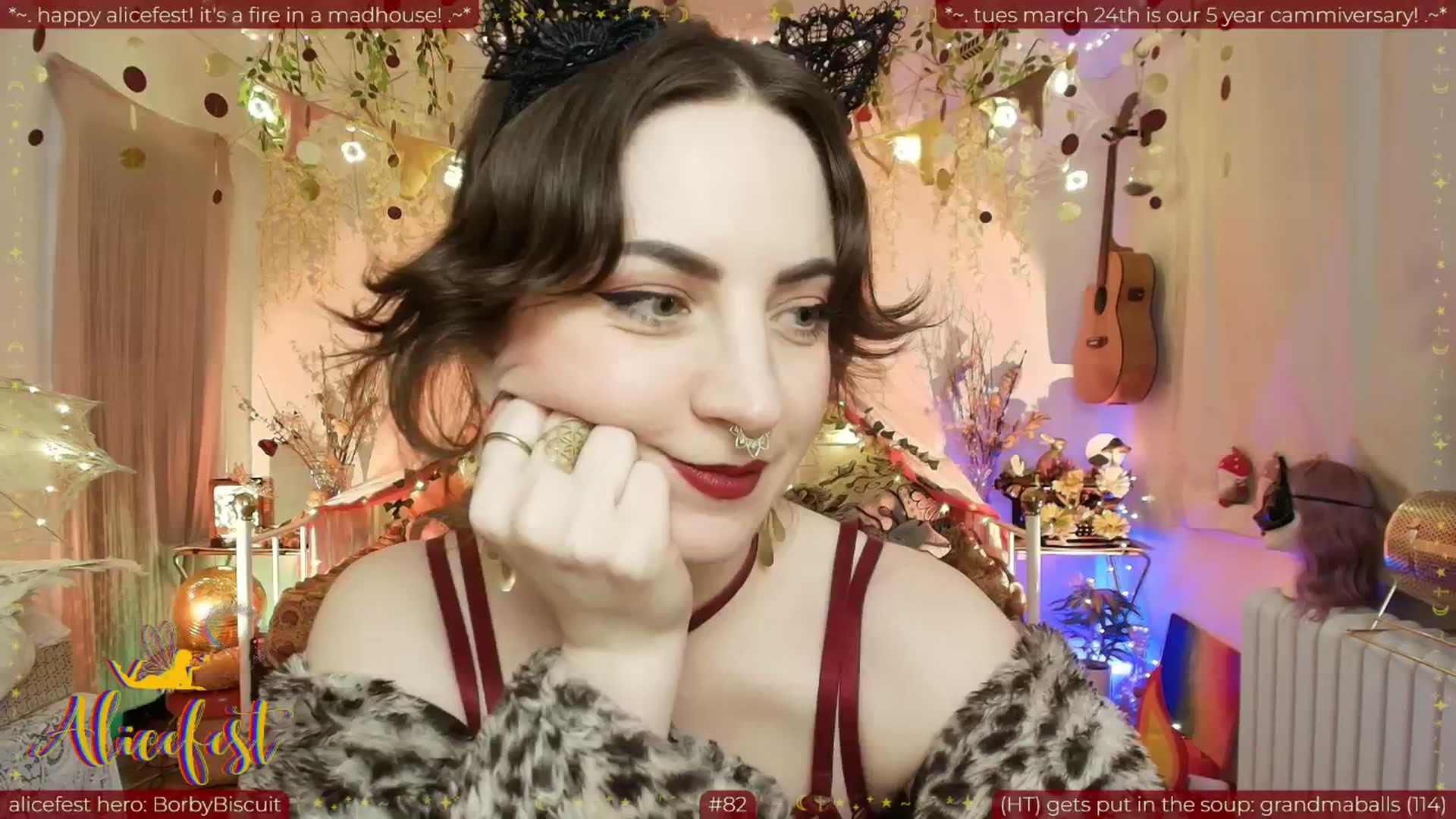 Gallery image thumbnail from aliceisonfire's myfreecams stream on, 03/29/2026, 10:52 image 8 of 20