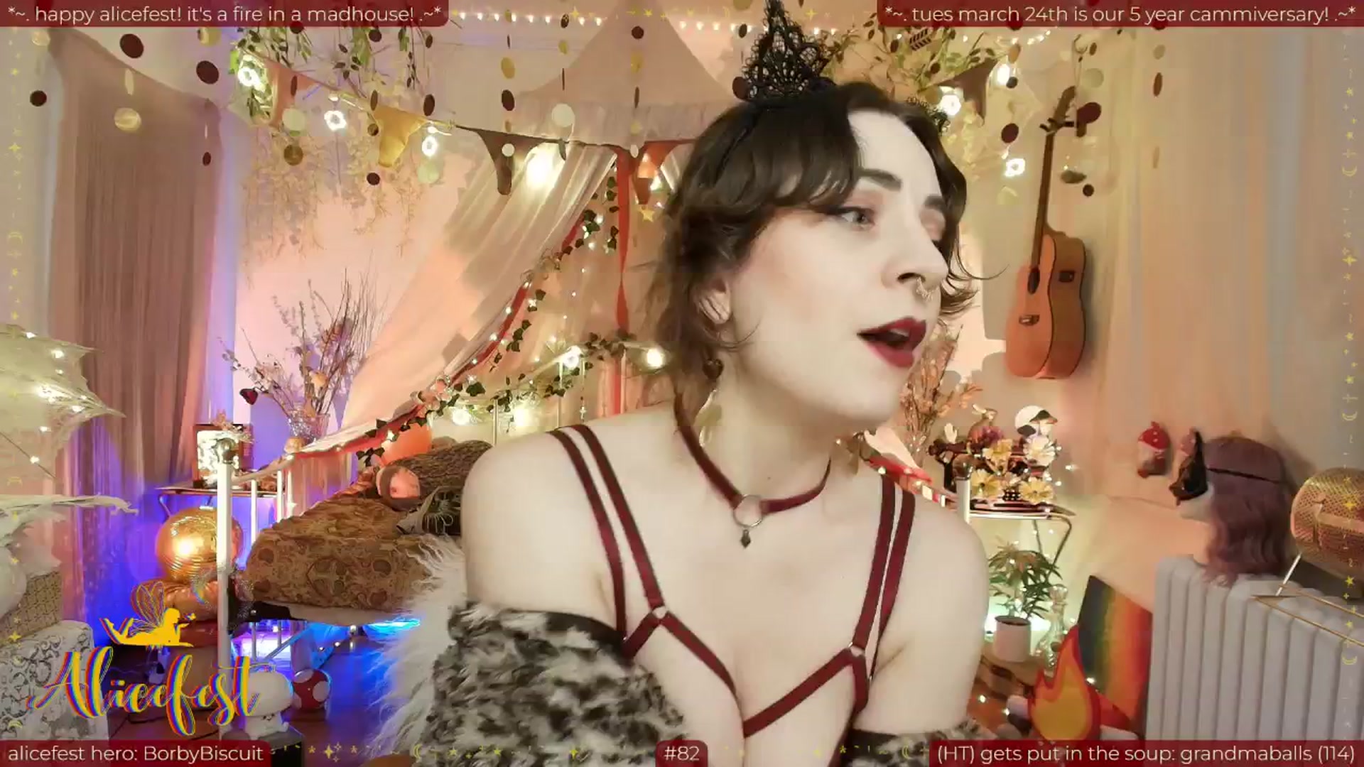 Gallery image thumbnail from aliceisonfire's myfreecams stream on, 03/29/2026, 10:52 image 9 of 20