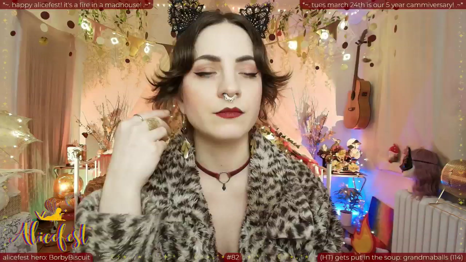 Gallery image thumbnail from aliceisonfire's myfreecams stream on, 03/29/2026, 10:52 image 10 of 20