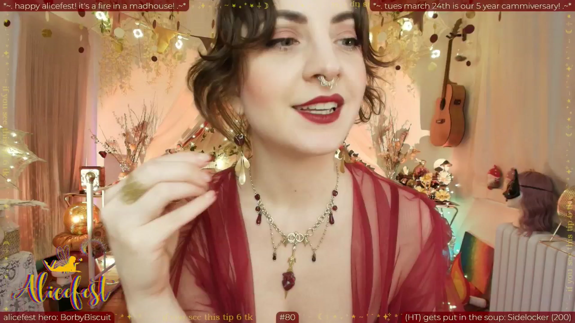 Gallery image thumbnail from aliceisonfire's myfreecams stream on, 03/30/2026, 11:09 image 10 of 20