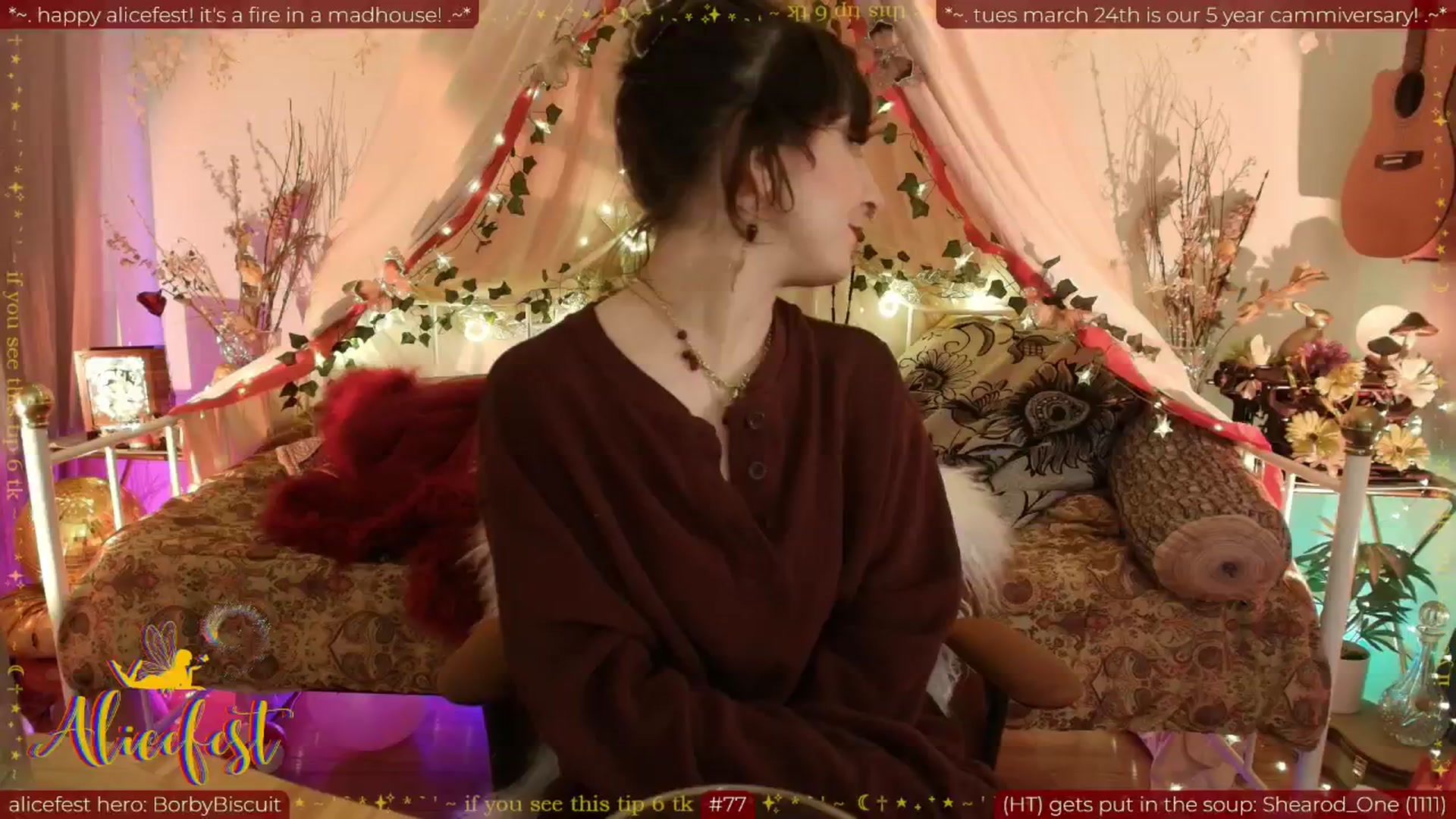Gallery image thumbnail from aliceisonfire's myfreecams stream on, 03/30/2026, 12:36 image 9 of 20