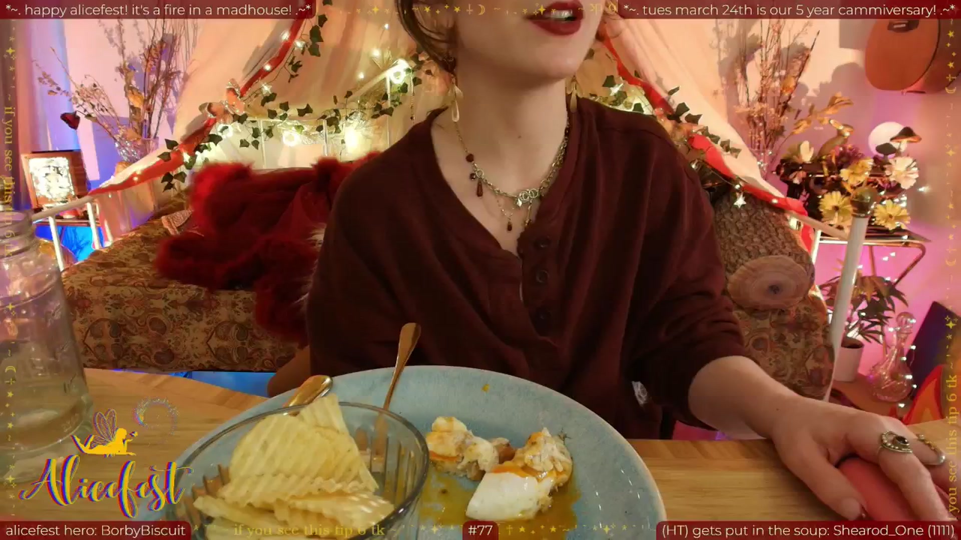 Gallery image thumbnail from aliceisonfire's myfreecams stream on, 03/30/2026, 12:36 image 6 of 20