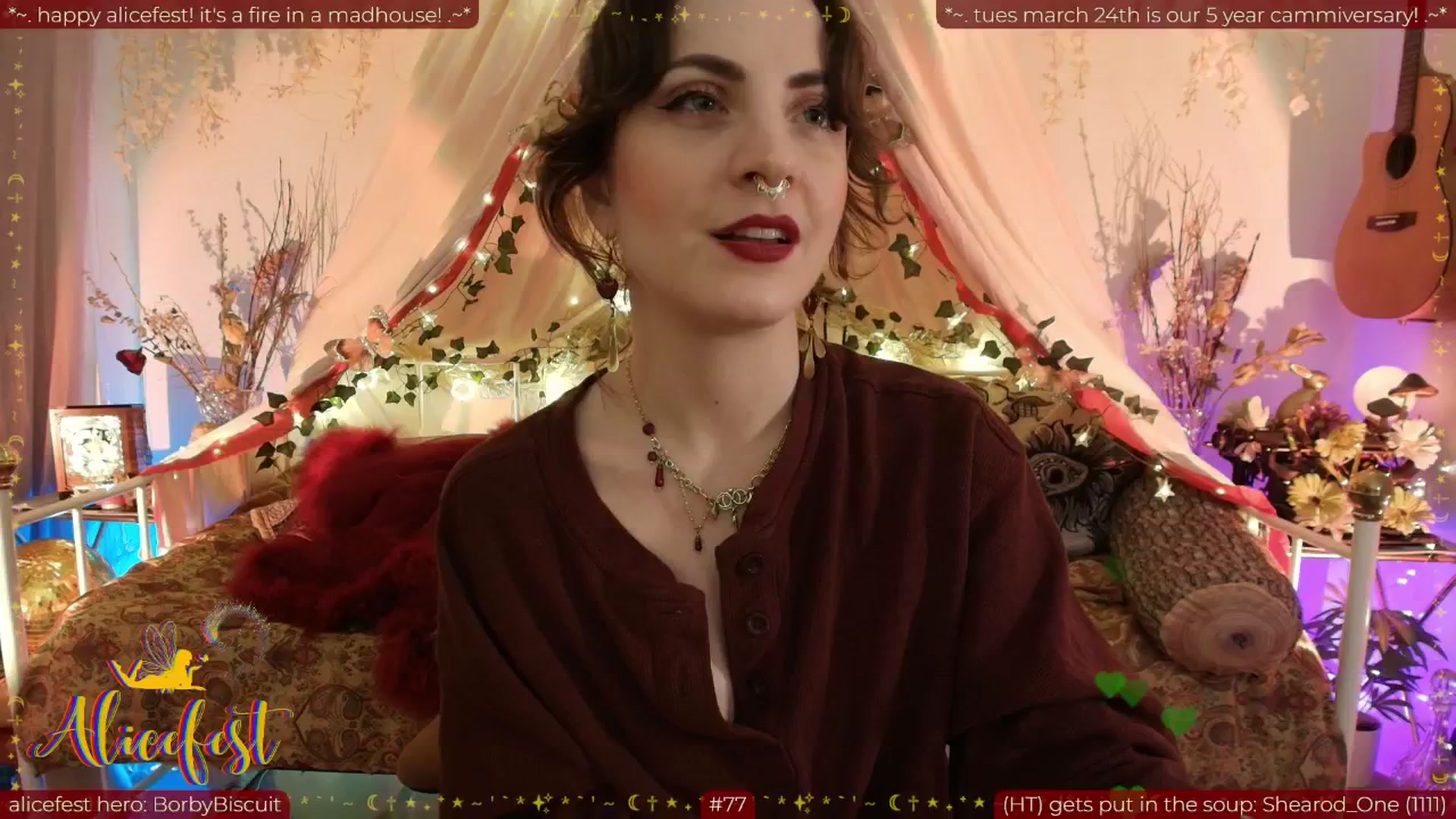 Gallery image thumbnail from aliceisonfire's myfreecams stream on, 03/30/2026, 12:36 image 11 of 20