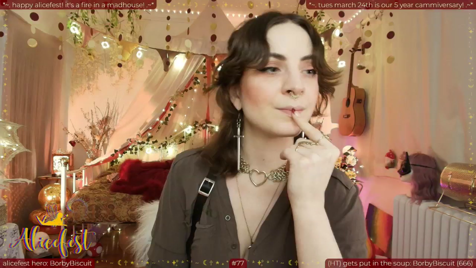 Gallery image thumbnail from aliceisonfire's myfreecams stream on, 03/31/2026, 09:58 image 9 of 20