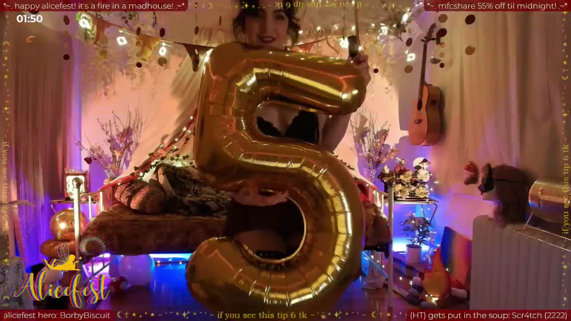 Gallery image thumbnail from aliceisonfire's myfreecams stream on, 04/01/2026, 09:15 image 10 of 20
