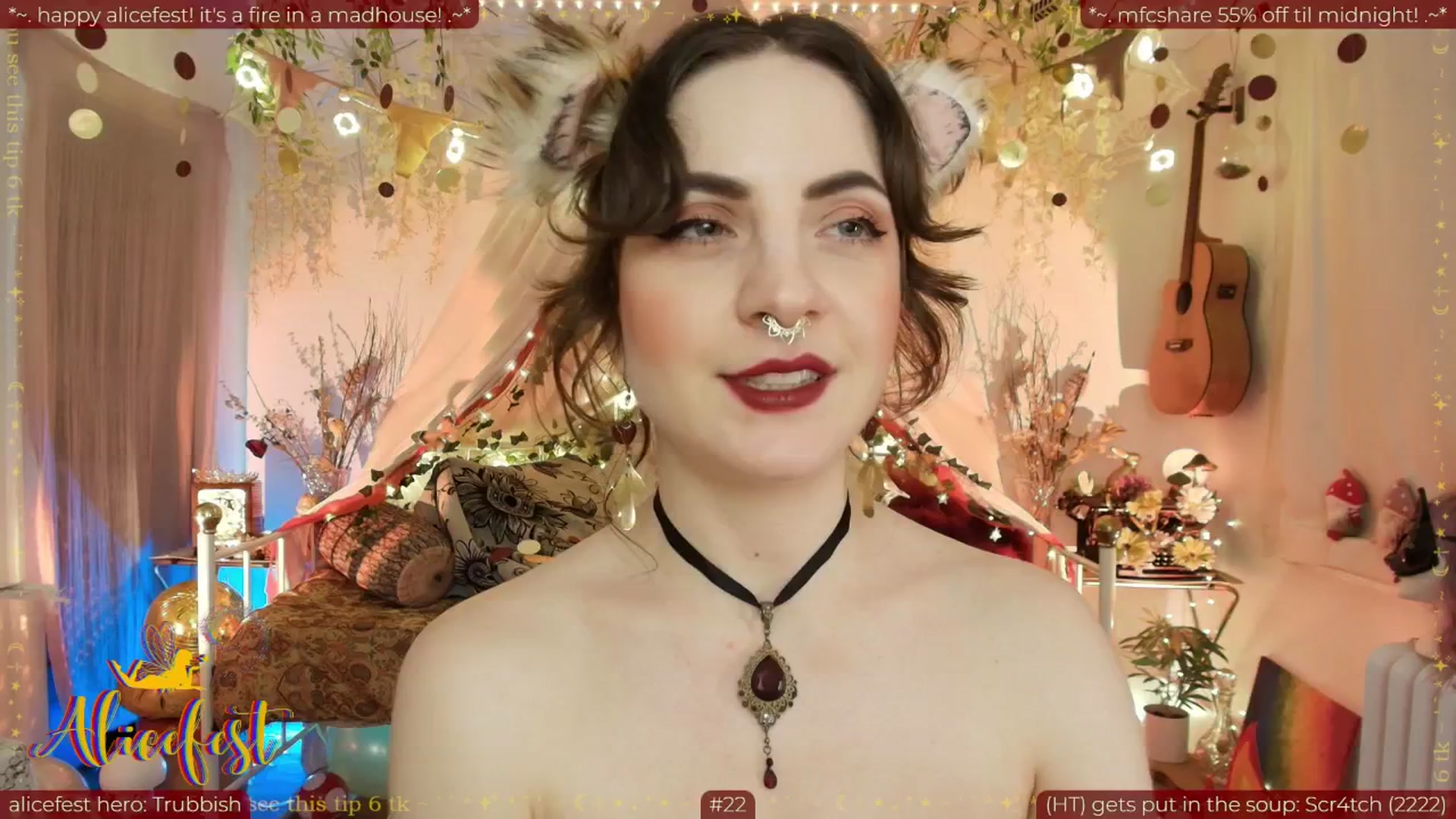 Gallery image thumbnail from aliceisonfire's myfreecams stream on, 04/01/2026, 10:23 image 19 of 20