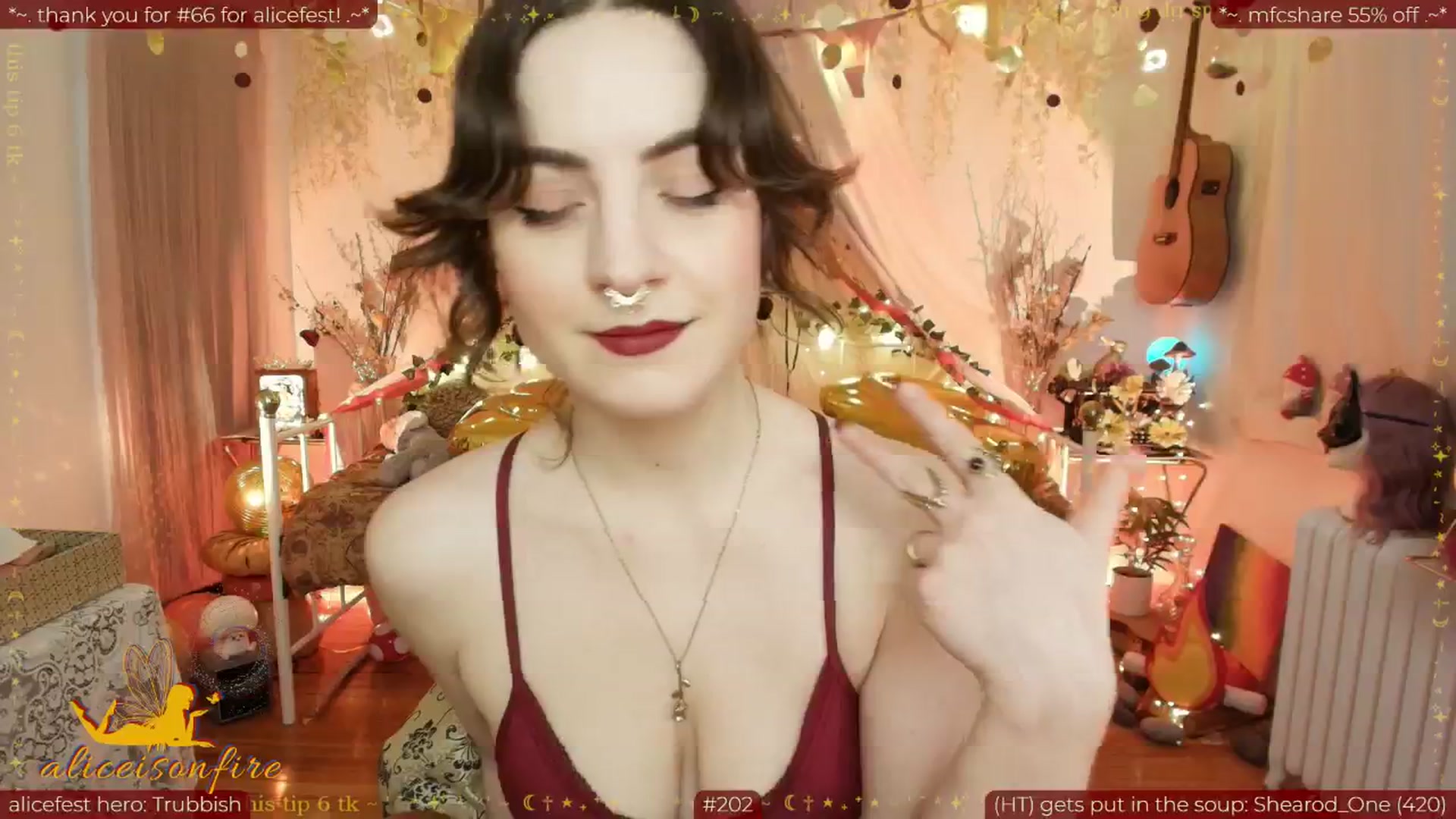 Gallery image thumbnail from aliceisonfire's myfreecams stream on, 04/03/2026, 08:42 image 17 of 20