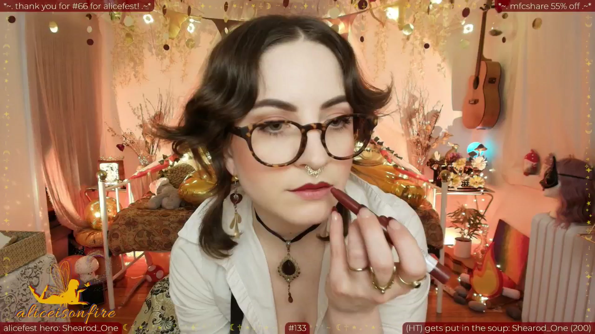 Gallery image thumbnail from aliceisonfire's myfreecams stream on, 04/04/2026, 05:41 image 11 of 20