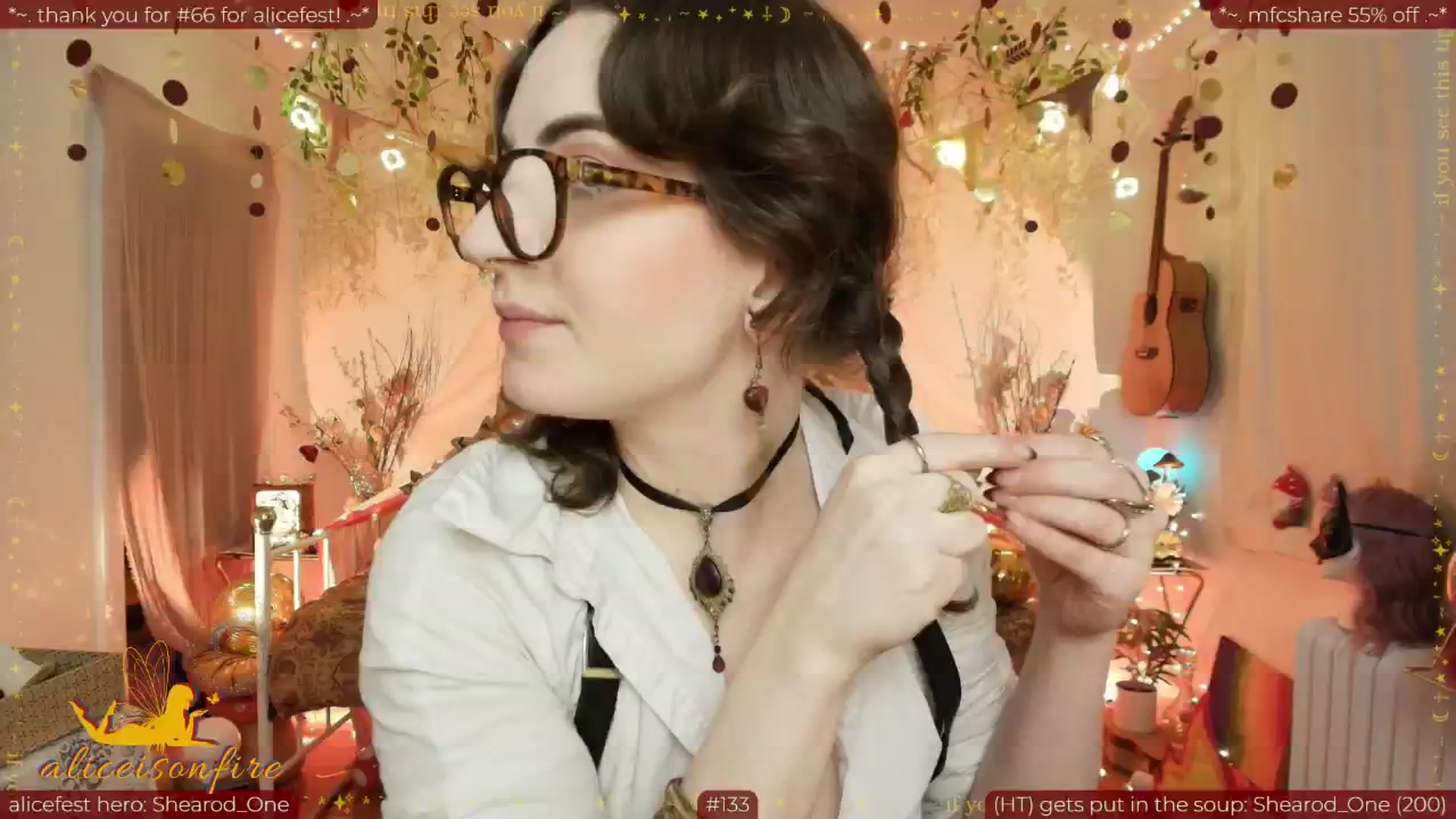 Gallery image thumbnail from aliceisonfire's myfreecams stream on, 04/04/2026, 05:41 image 1 of 20