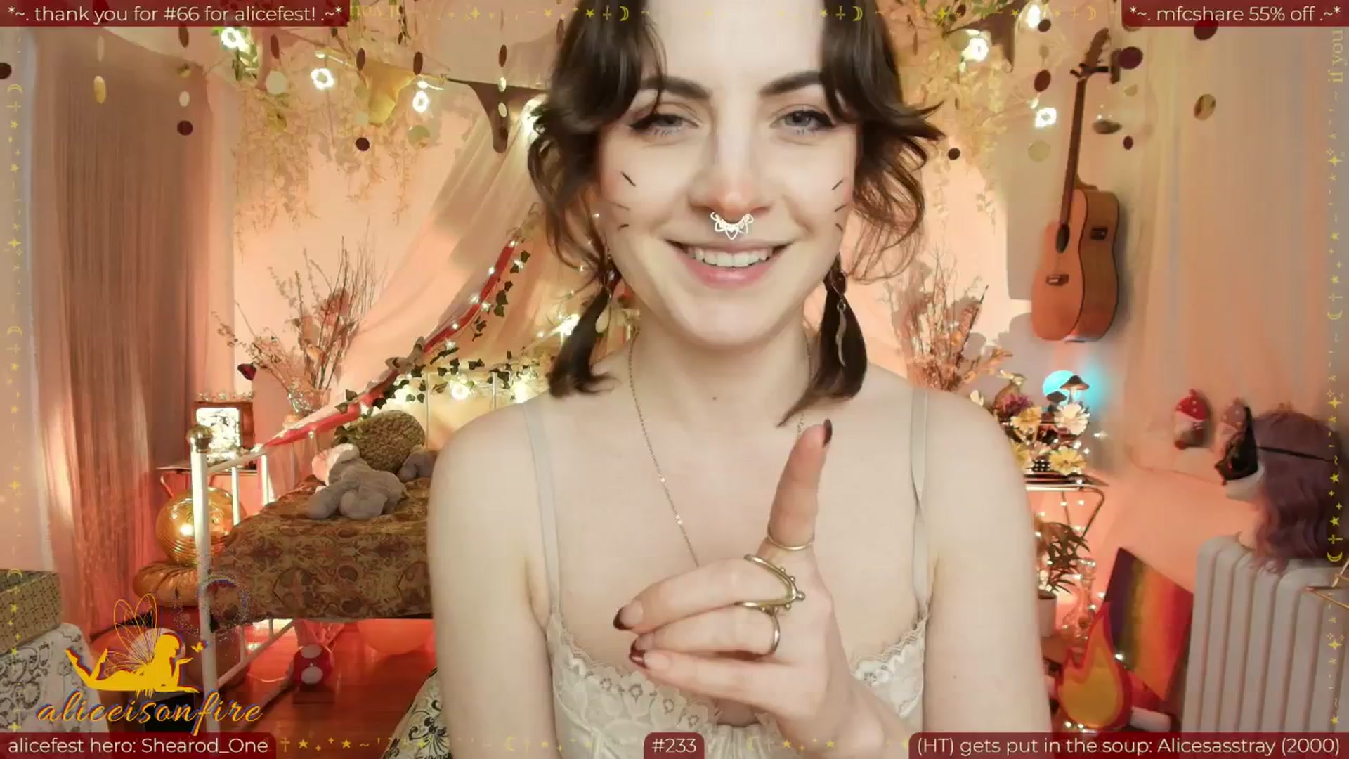 Gallery image thumbnail from aliceisonfire's myfreecams stream on, 04/07/2026, 08:44 image 15 of 20
