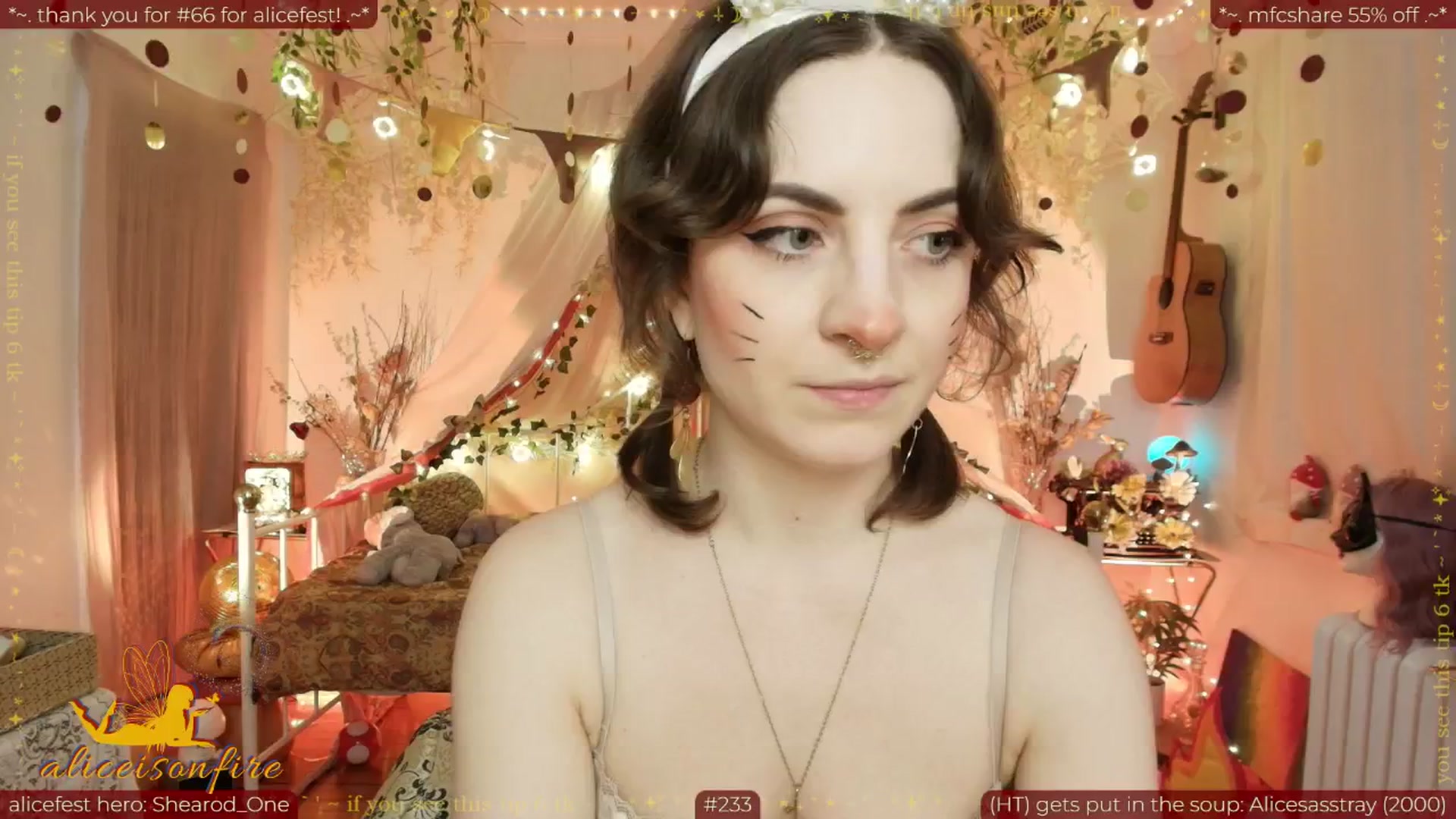 Gallery image thumbnail from aliceisonfire's myfreecams stream on, 04/07/2026, 08:44 image 3 of 20