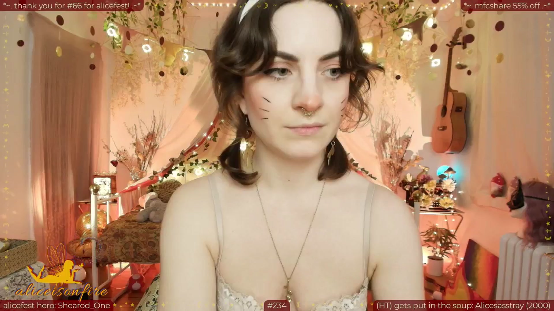 Gallery image thumbnail from aliceisonfire's myfreecams stream on, 04/07/2026, 08:44 image 2 of 20