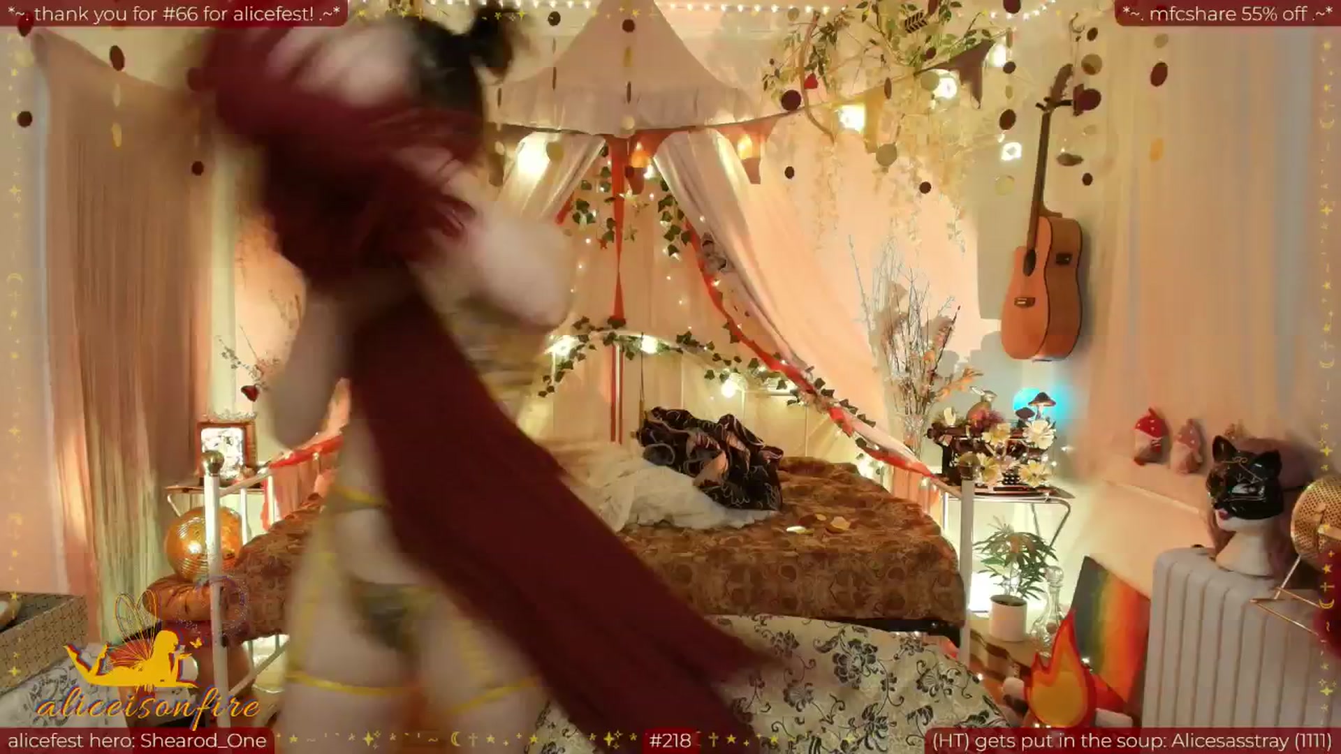 Gallery image thumbnail from aliceisonfire's myfreecams stream on, 04/08/2026, 10:29 image 5 of 20