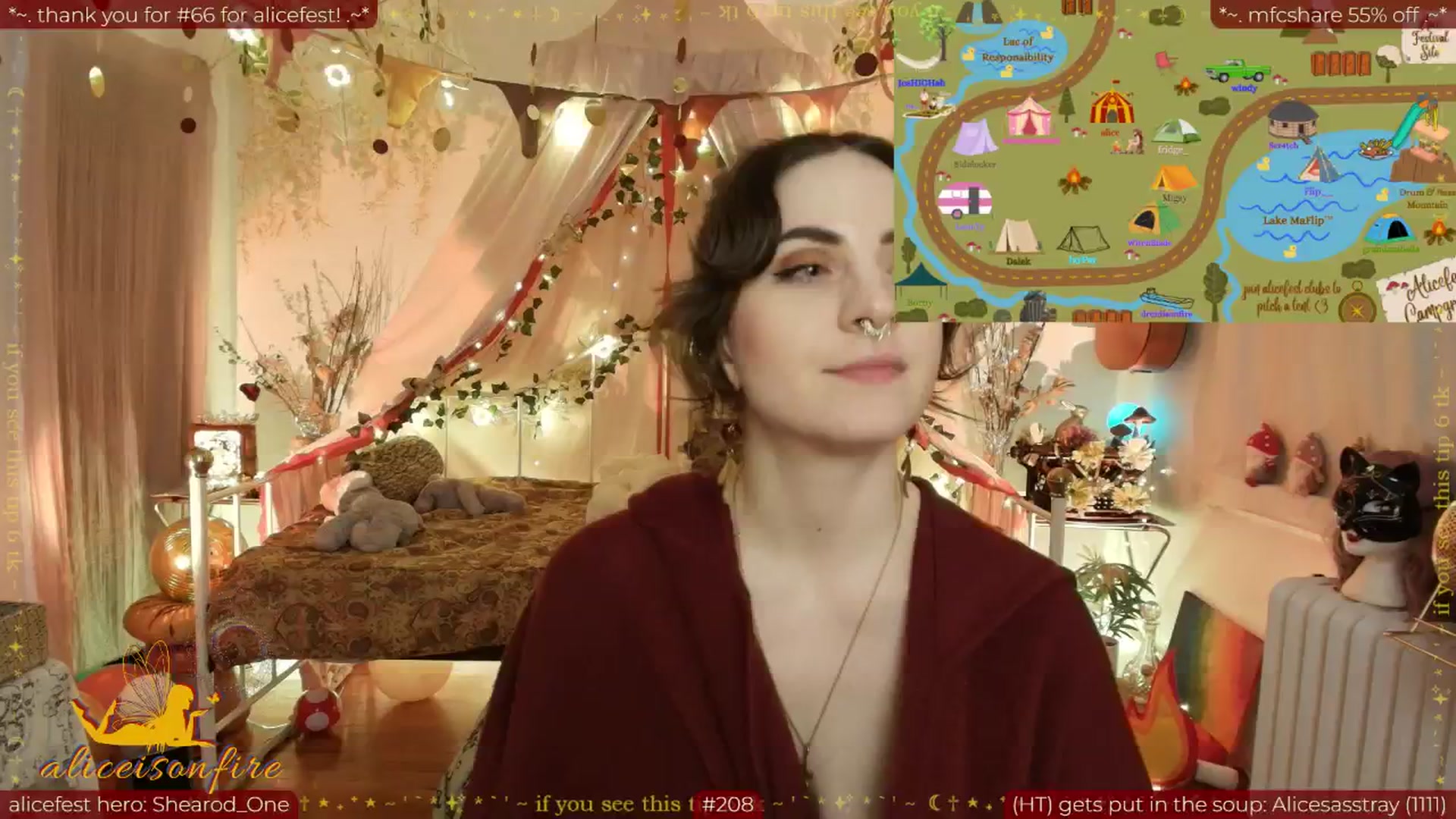 Gallery image thumbnail from aliceisonfire's myfreecams stream on, 04/08/2026, 11:09 image 9 of 20