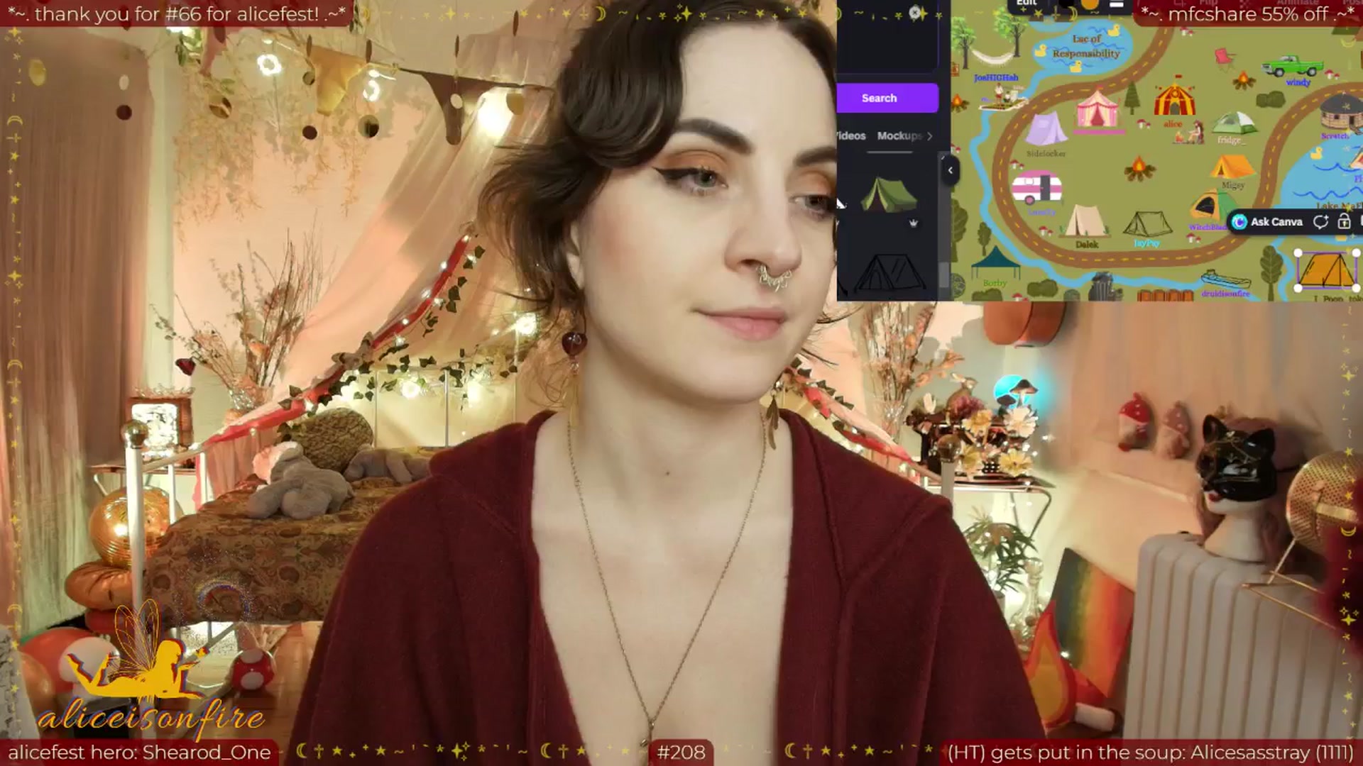 Gallery image thumbnail from aliceisonfire's myfreecams stream on, 04/08/2026, 11:09 image 10 of 20