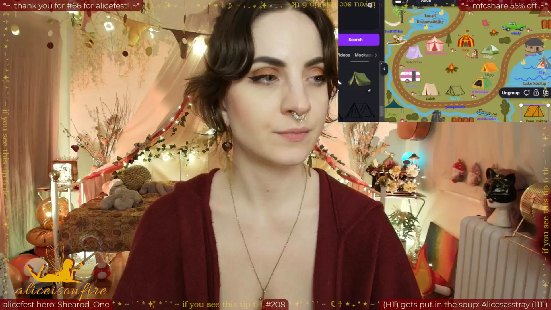 Gallery image thumbnail from aliceisonfire's myfreecams stream on, 04/08/2026, 11:09 image 11 of 20