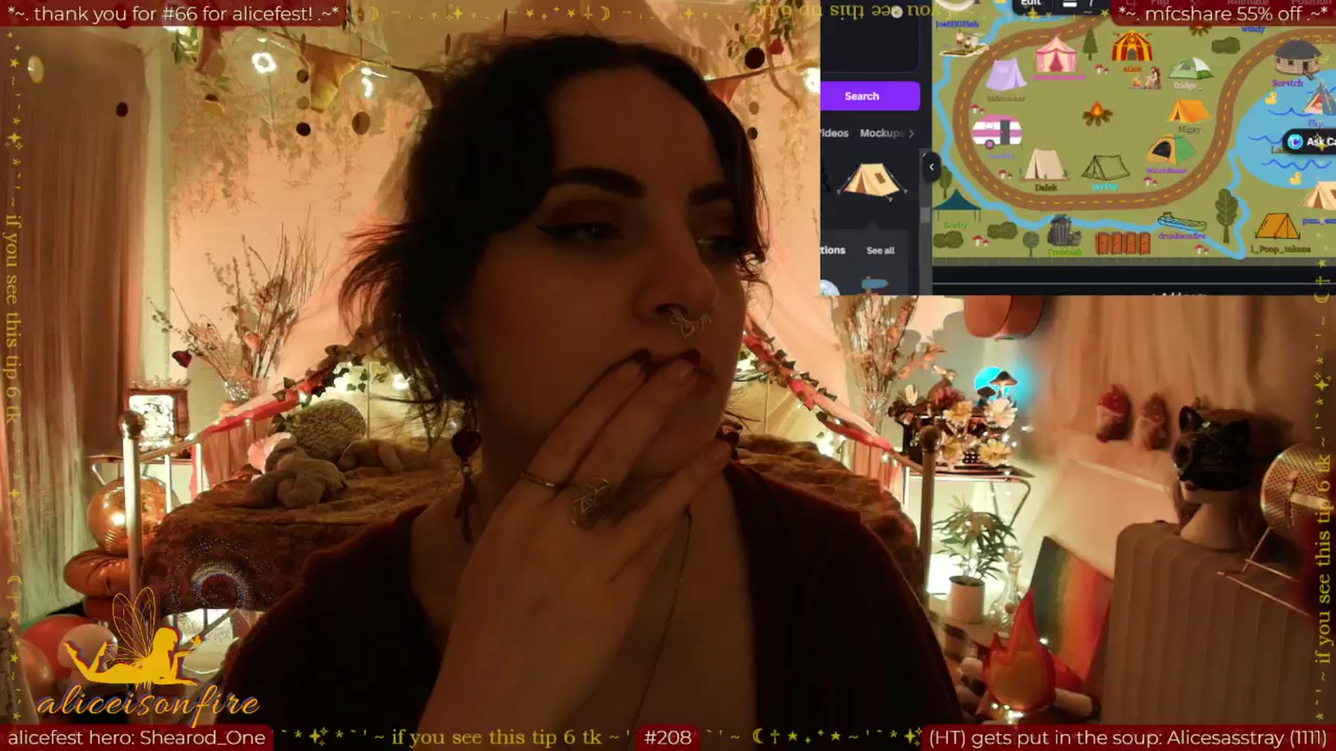 Gallery image thumbnail from aliceisonfire's myfreecams stream on, 04/08/2026, 11:09 image 13 of 20