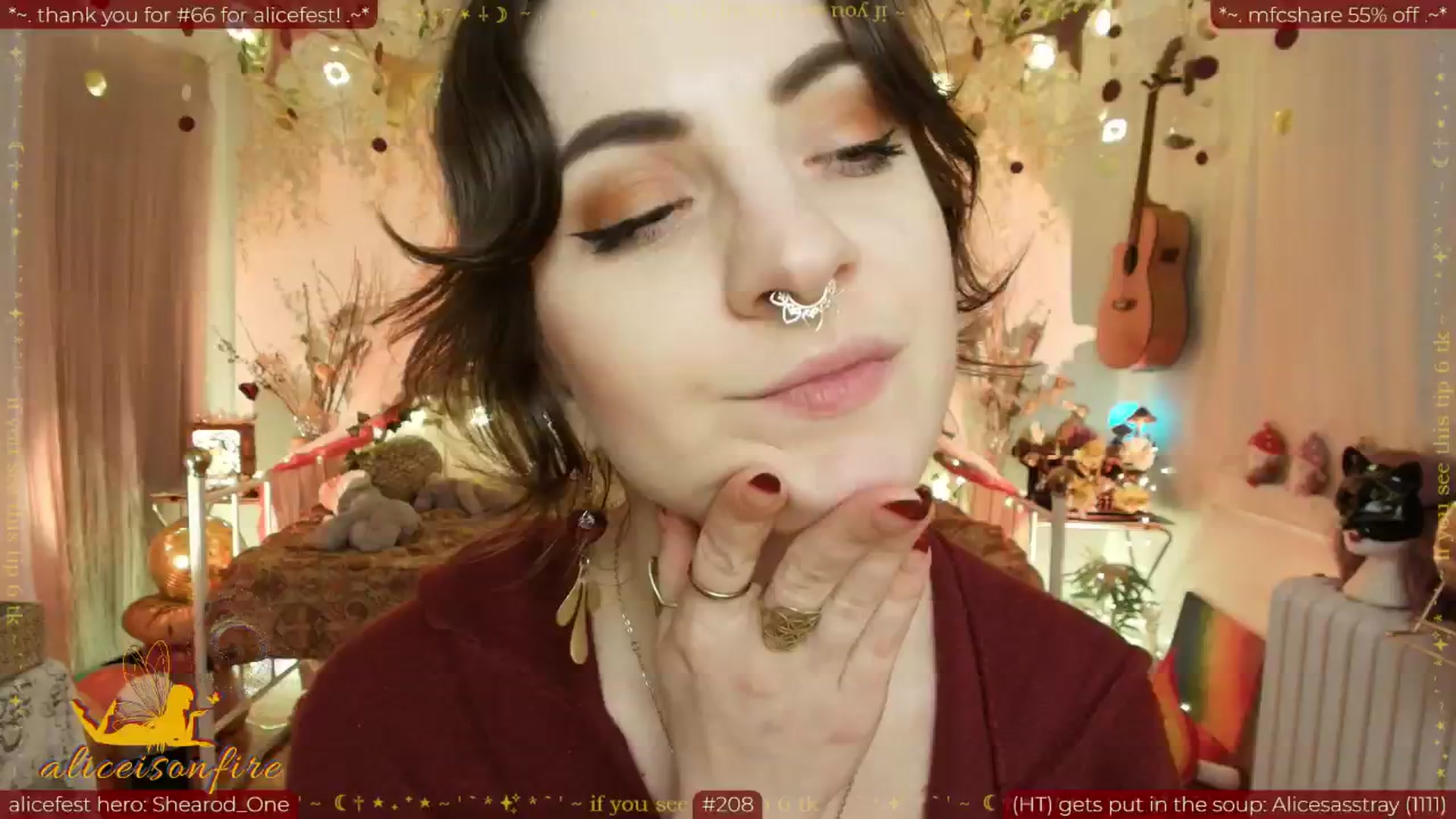 Gallery image thumbnail from aliceisonfire's myfreecams stream on, 04/08/2026, 11:09 image 7 of 20