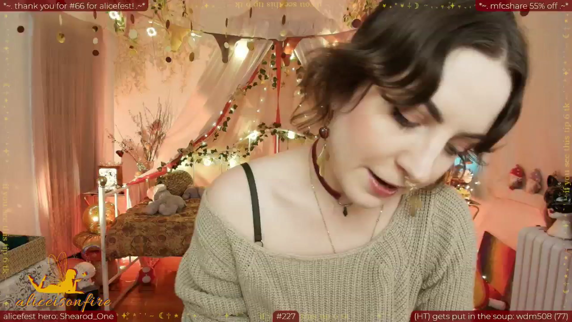 Gallery image thumbnail from aliceisonfire's myfreecams stream on, 04/09/2026, 05:41 image 7 of 20