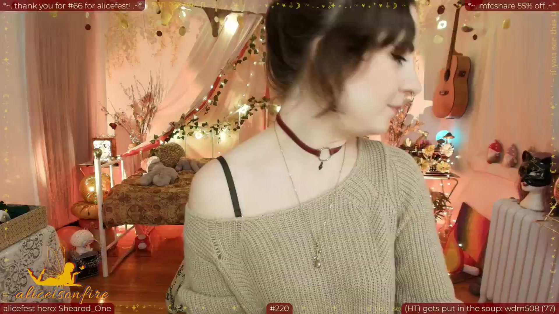 Gallery image thumbnail from aliceisonfire's myfreecams stream on, 04/09/2026, 05:41 image 19 of 20