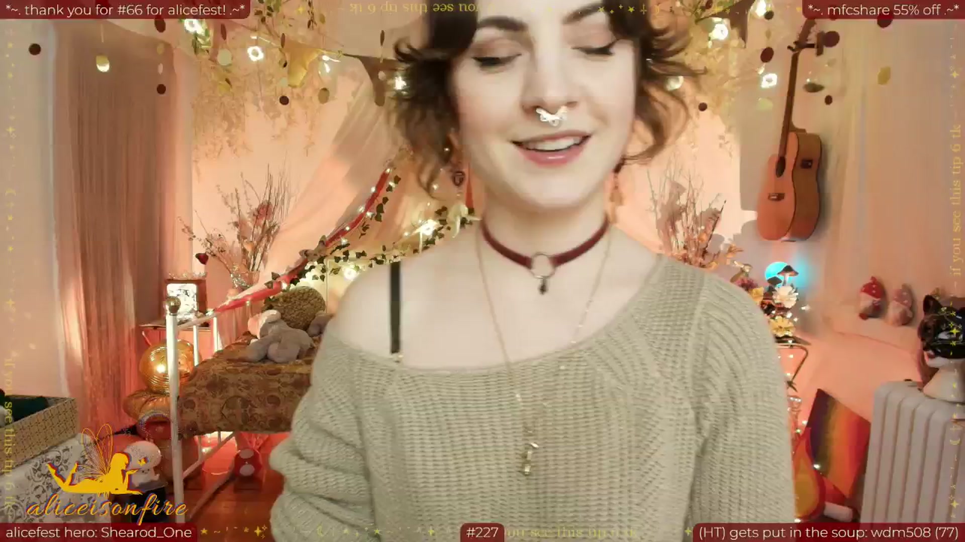 Gallery image thumbnail from aliceisonfire's myfreecams stream on, 04/09/2026, 05:41 image 10 of 20