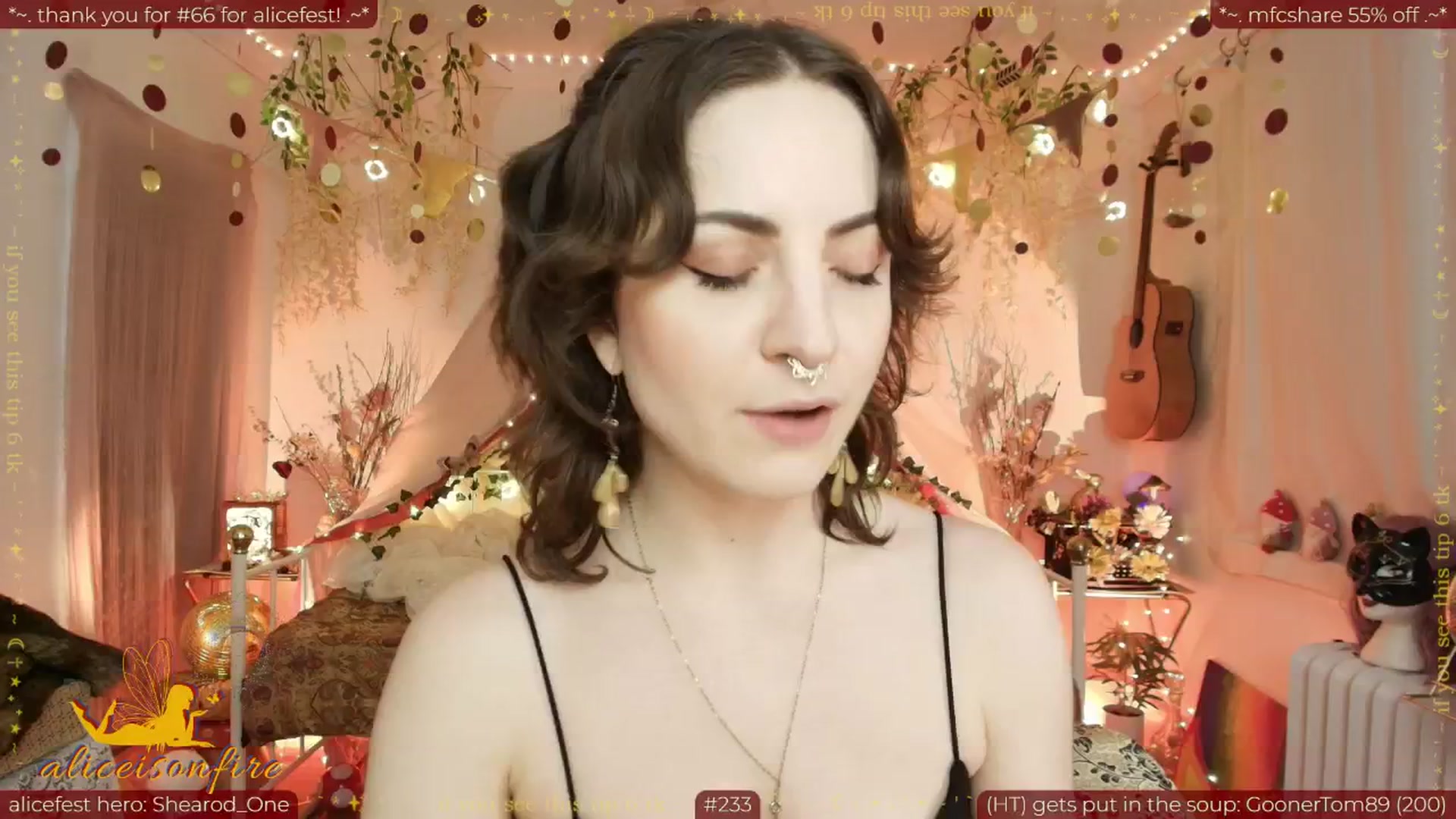 Gallery image thumbnail from aliceisonfire's myfreecams stream on, 04/10/2026, 10:11 image 6 of 20