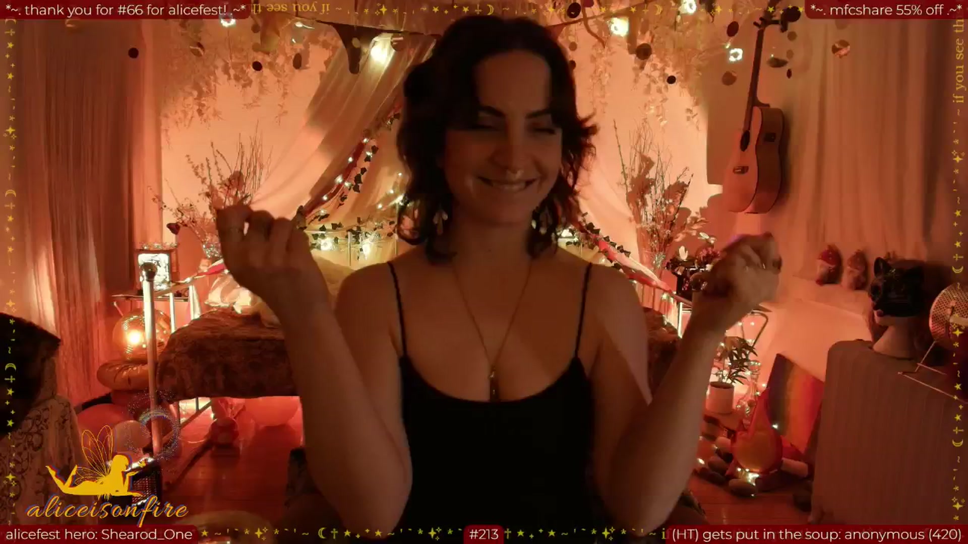 Gallery image thumbnail from aliceisonfire's myfreecams stream on, 04/10/2026, 10:11 image 18 of 20