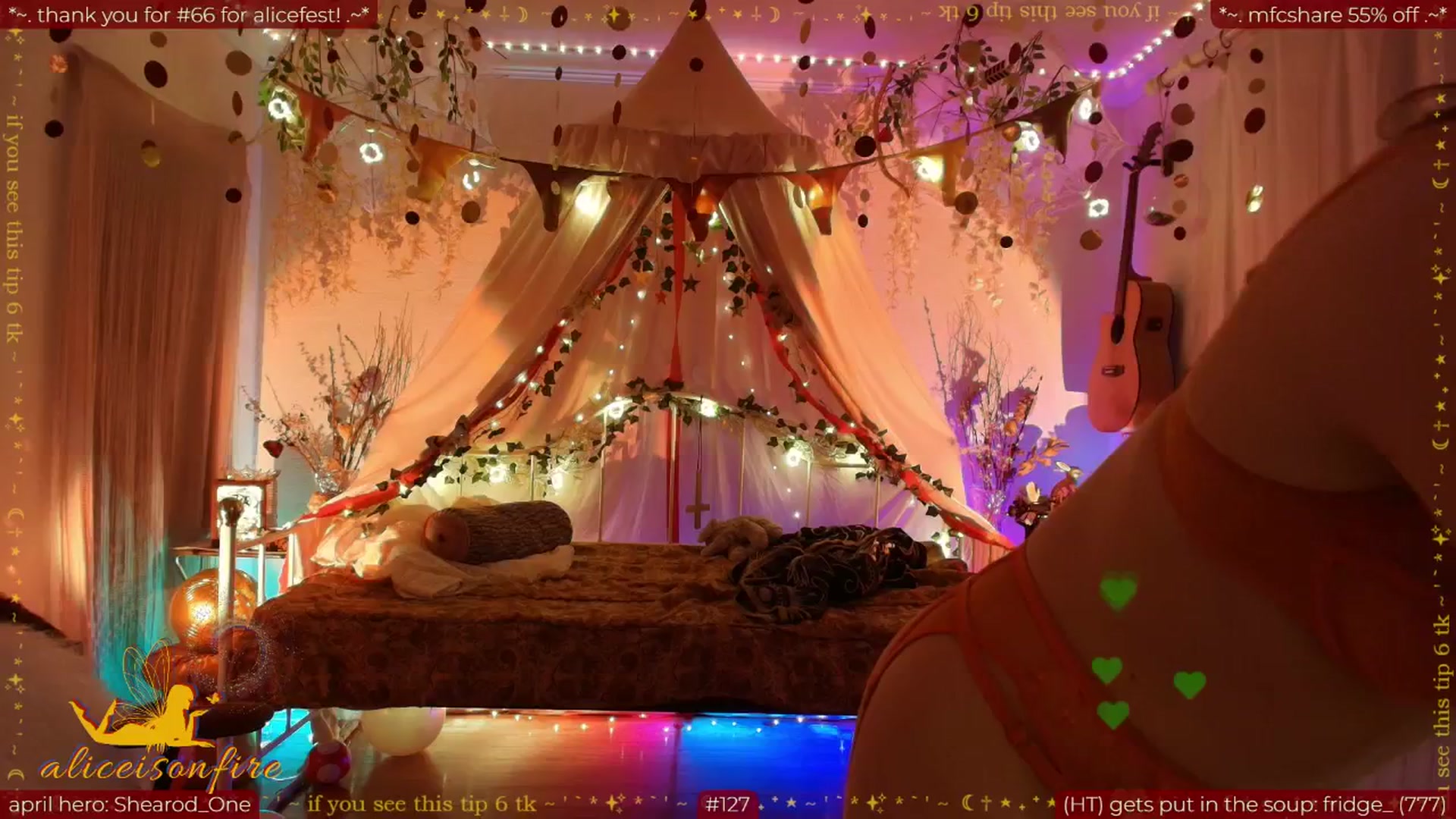Gallery image thumbnail from aliceisonfire's myfreecams stream on, 04/11/2026, 07:40 image 17 of 20