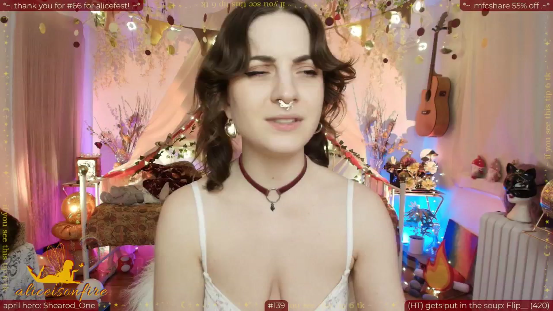 Gallery image thumbnail from aliceisonfire's myfreecams stream on, 04/14/2026, 11:06 image 8 of 20