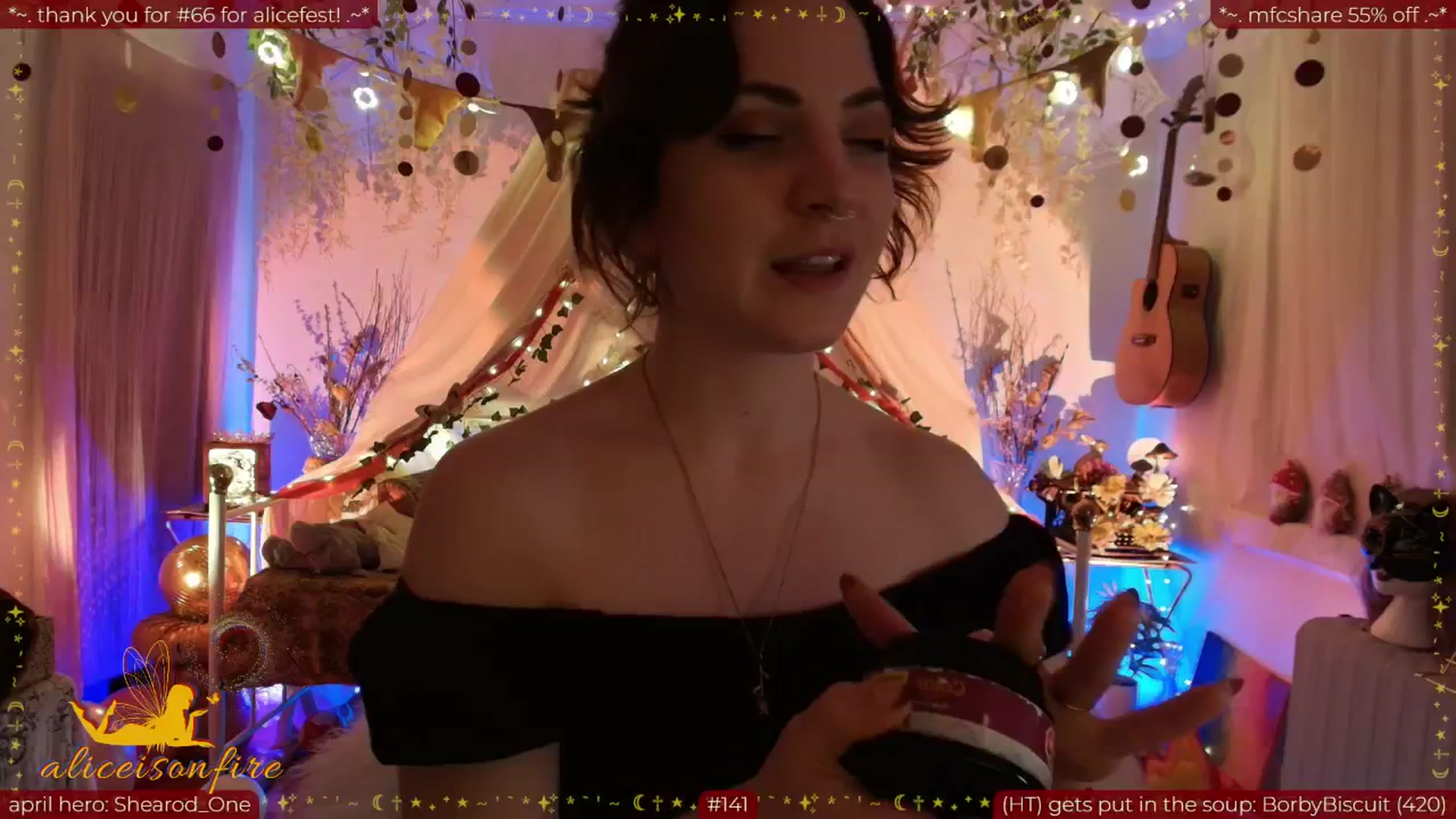 Gallery image thumbnail from aliceisonfire's myfreecams stream on, 04/15/2026, 12:23 image 5 of 20