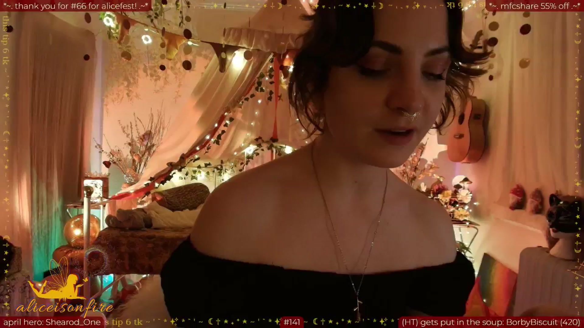 Gallery image thumbnail from aliceisonfire's myfreecams stream on, 04/15/2026, 12:23 image 7 of 20