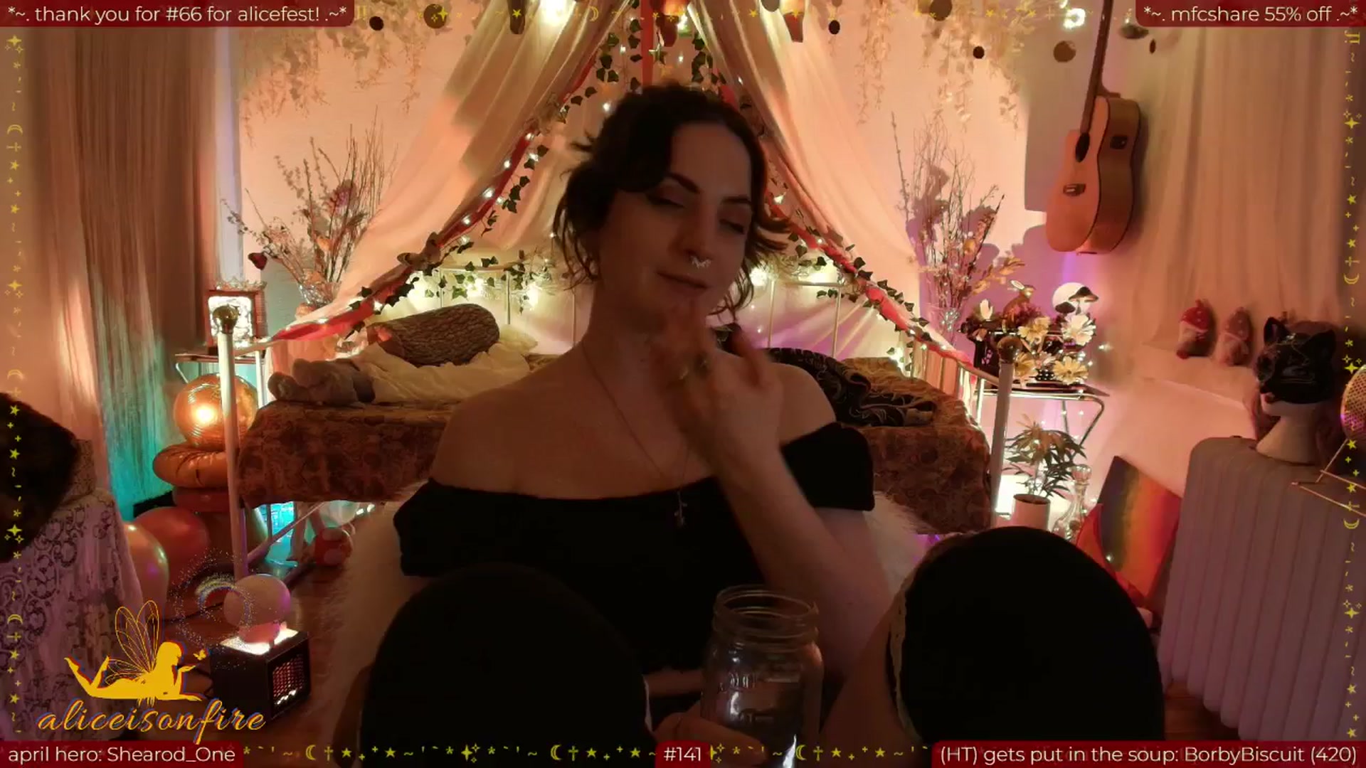 Gallery image thumbnail from aliceisonfire's myfreecams stream on, 04/15/2026, 12:23 image 16 of 20