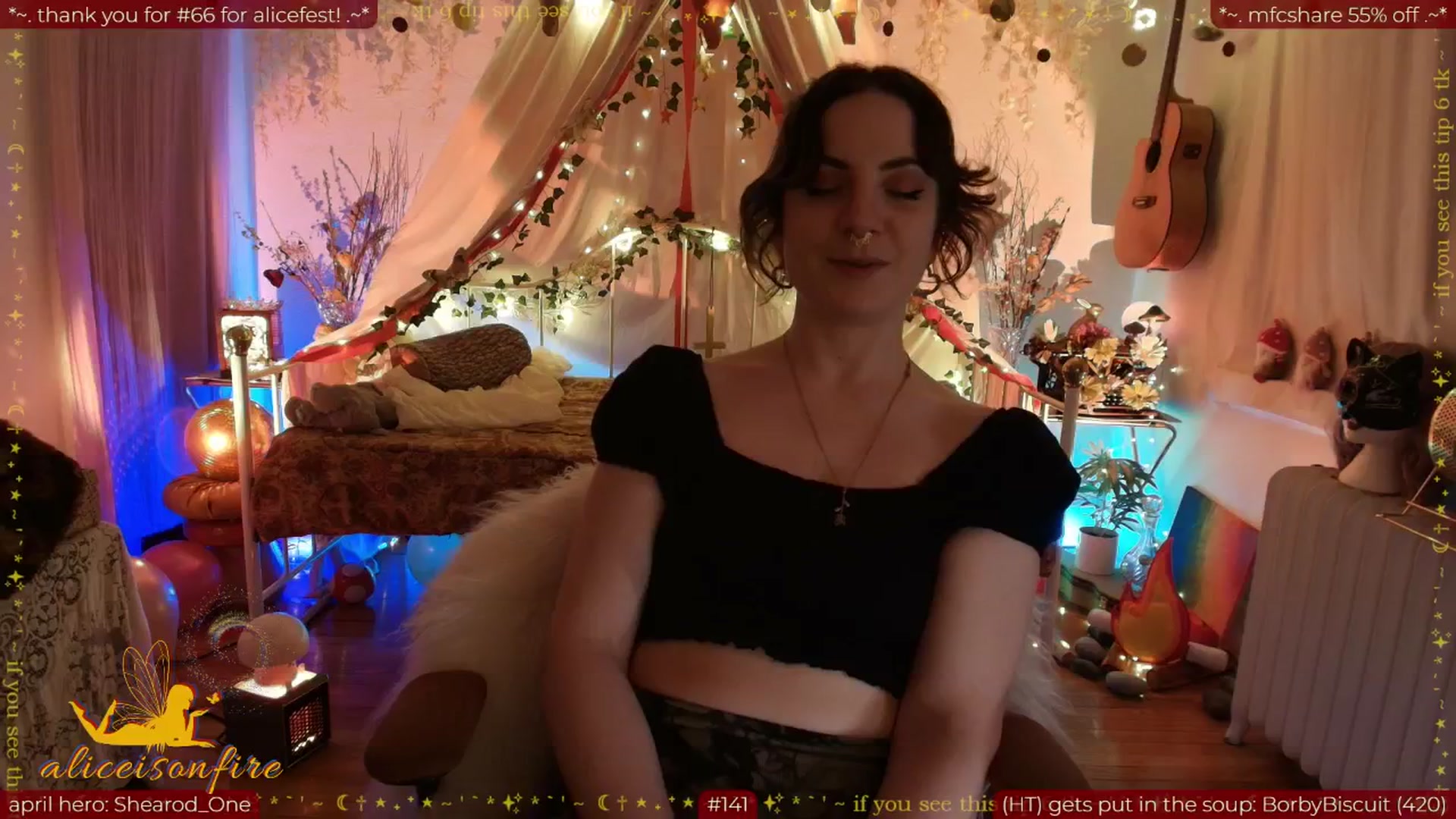 Gallery image thumbnail from aliceisonfire's myfreecams stream on, 04/15/2026, 12:23 image 19 of 20