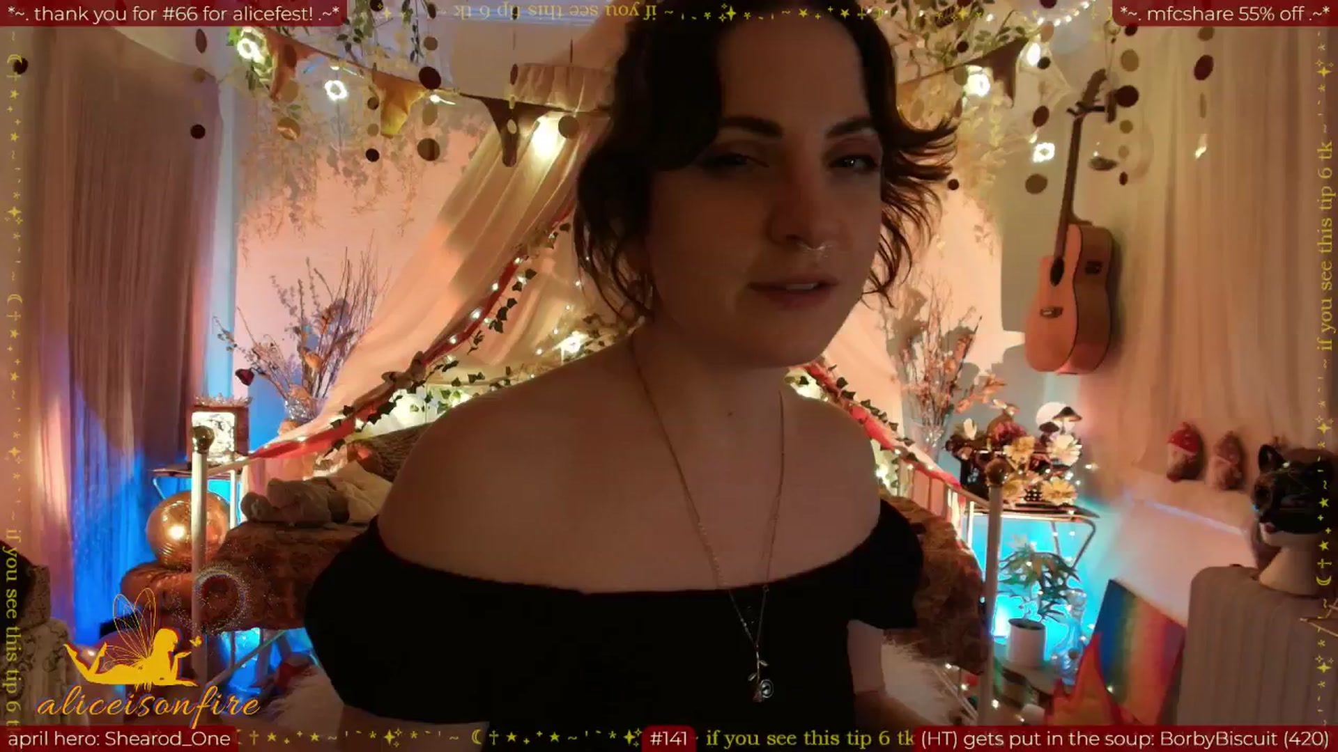 Gallery image thumbnail from aliceisonfire's myfreecams stream on, 04/15/2026, 12:23 image 6 of 20