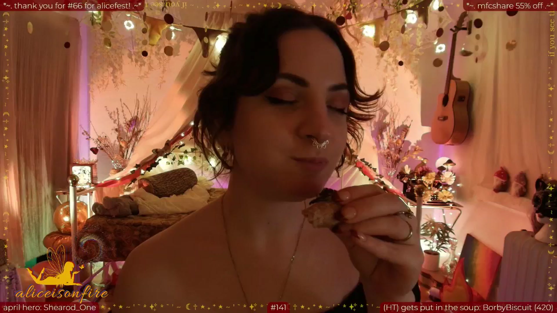 Gallery image thumbnail from aliceisonfire's myfreecams stream on, 04/15/2026, 12:23 image 3 of 20