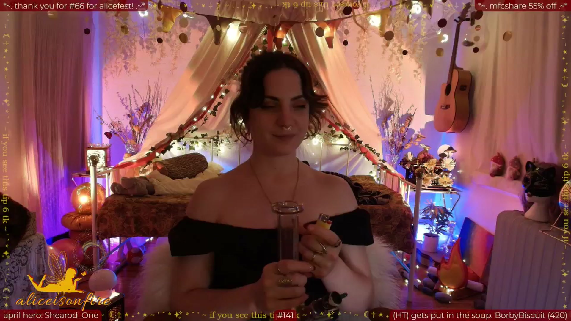 Gallery image thumbnail from aliceisonfire's myfreecams stream on, 04/15/2026, 12:23 image 9 of 20