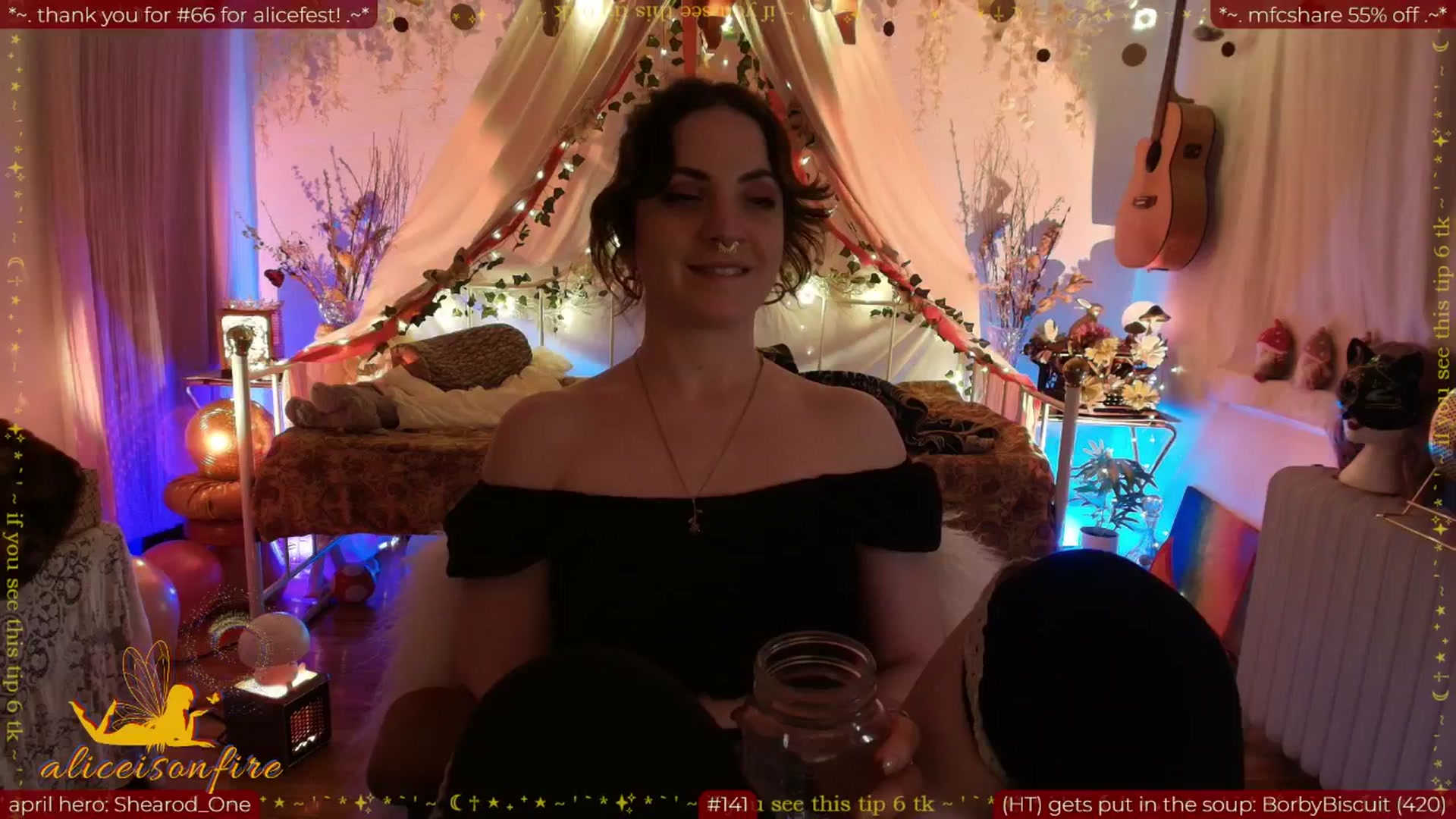 Gallery image thumbnail from aliceisonfire's myfreecams stream on, 04/15/2026, 12:23 image 14 of 20