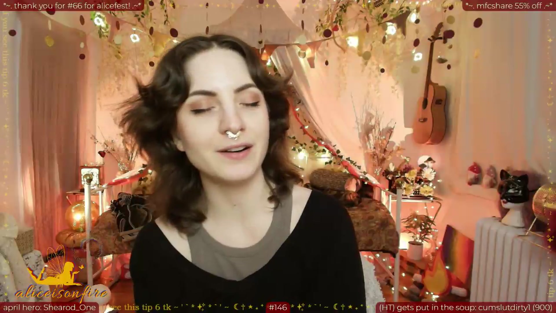Gallery image thumbnail from aliceisonfire's myfreecams stream on, 04/17/2026, 10:14 image 20 of 20