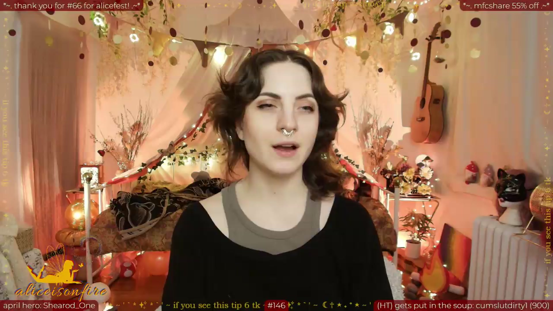 Gallery image thumbnail from aliceisonfire's myfreecams stream on, 04/17/2026, 10:14 image 16 of 20