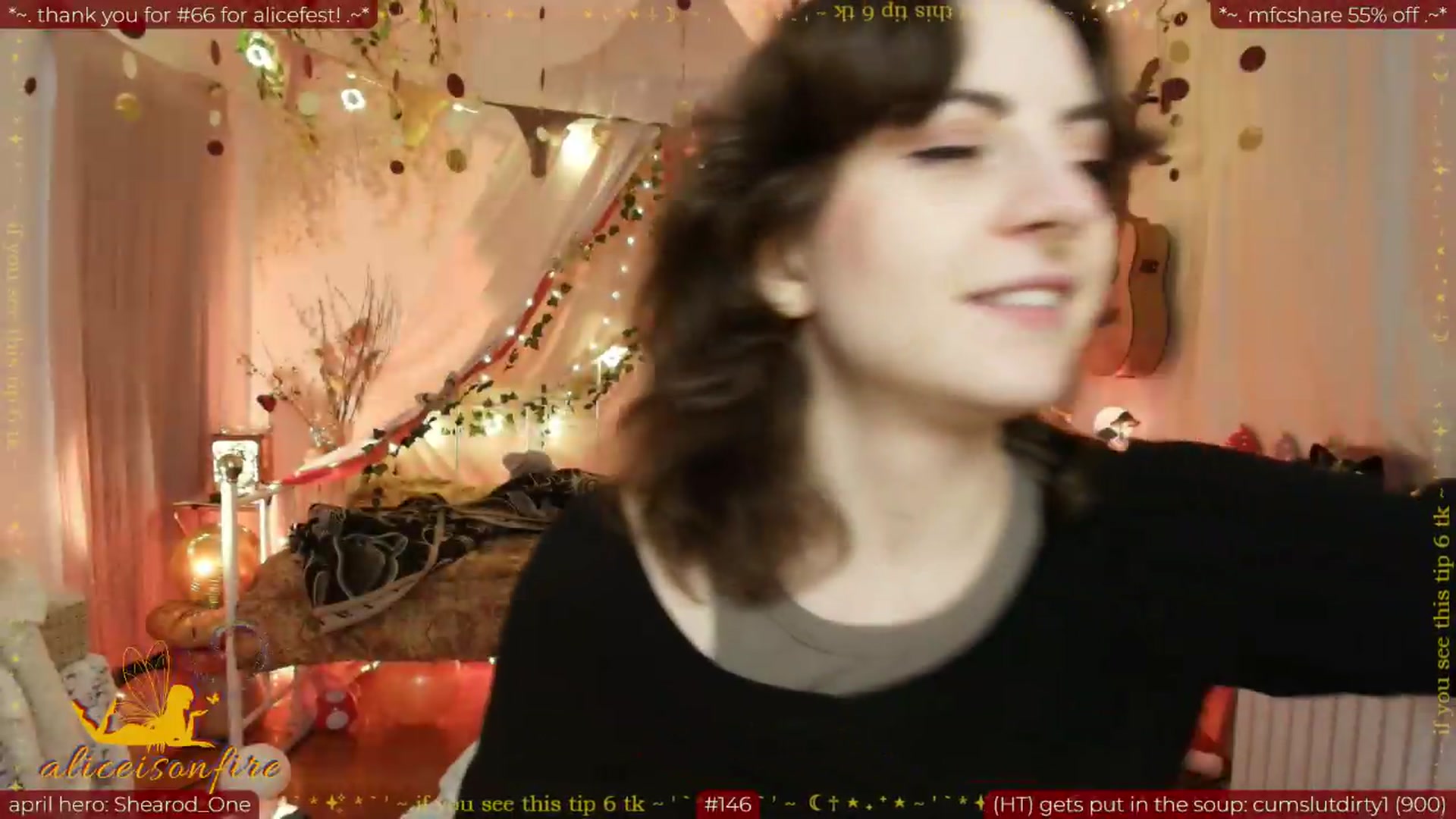Gallery image thumbnail from aliceisonfire's myfreecams stream on, 04/17/2026, 10:14 image 2 of 20