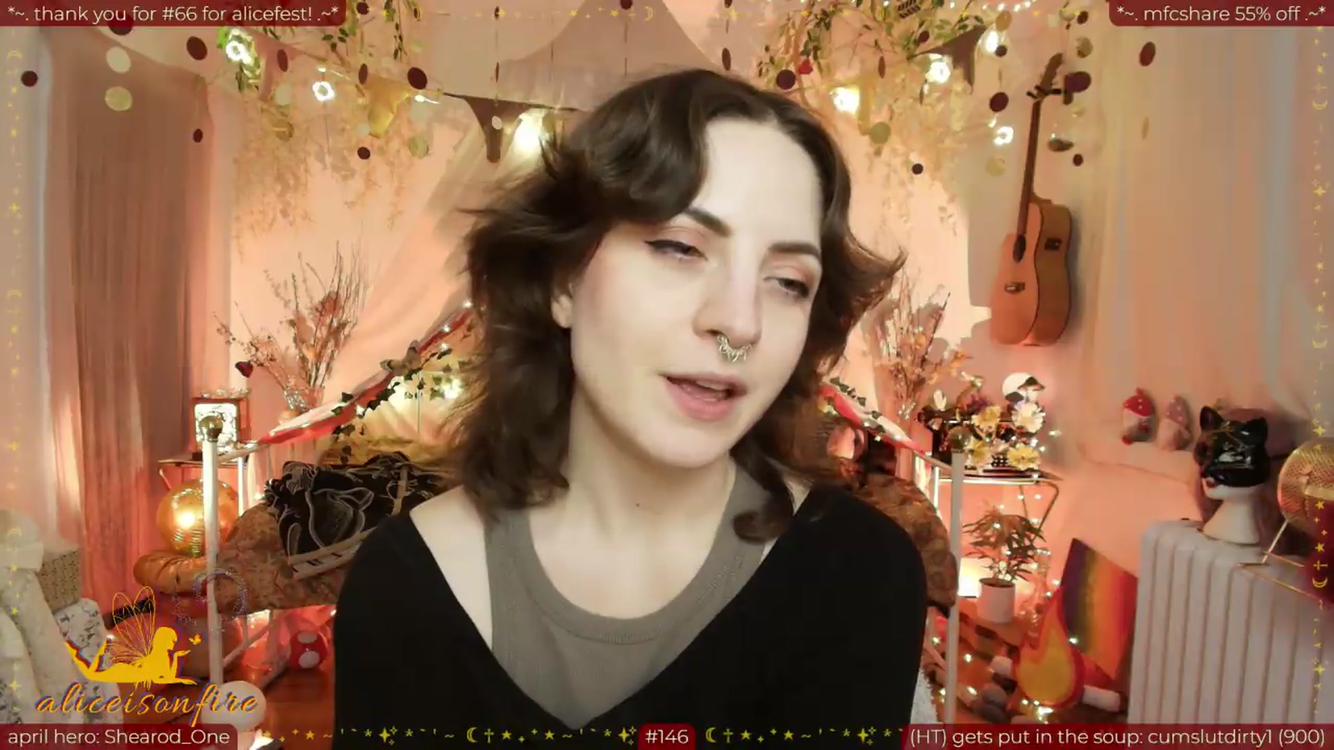 Gallery image thumbnail from aliceisonfire's myfreecams stream on, 04/17/2026, 10:14 image 9 of 20