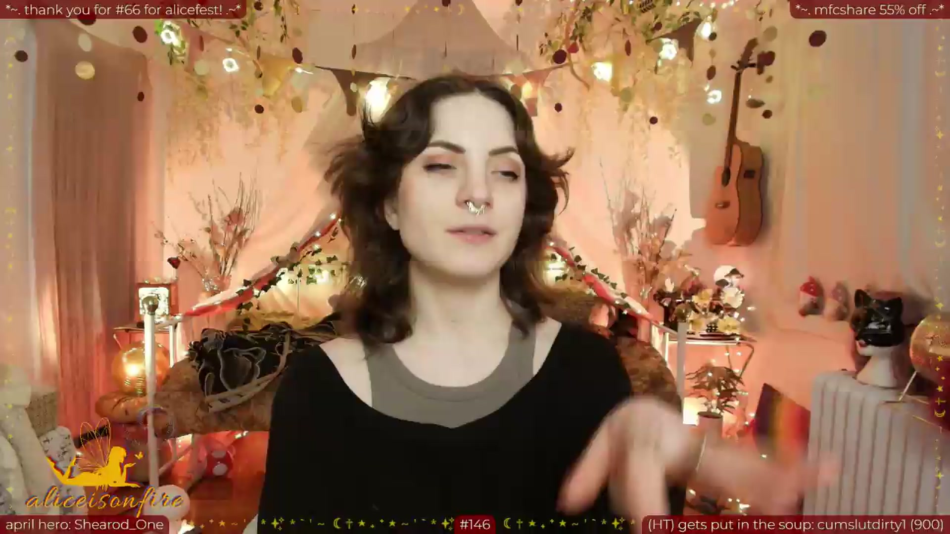 Gallery image thumbnail from aliceisonfire's myfreecams stream on, 04/17/2026, 10:14 image 19 of 20