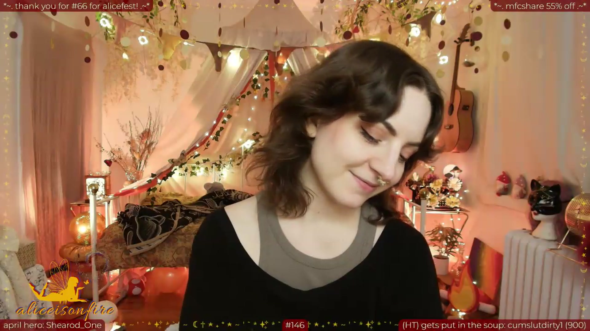Gallery image thumbnail from aliceisonfire's myfreecams stream on, 04/17/2026, 10:14 image 5 of 20