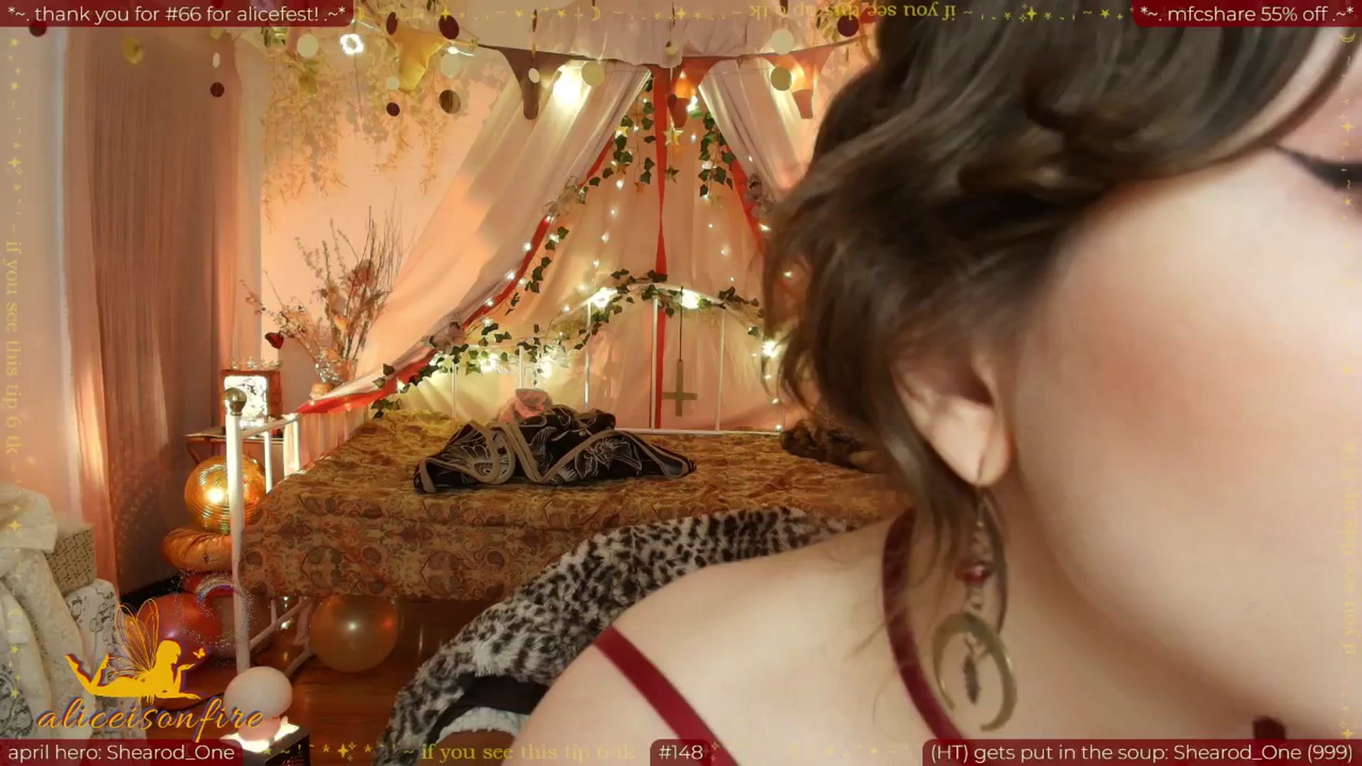 Gallery image thumbnail from aliceisonfire's myfreecams stream on, 04/18/2026, 09:26 image 16 of 20