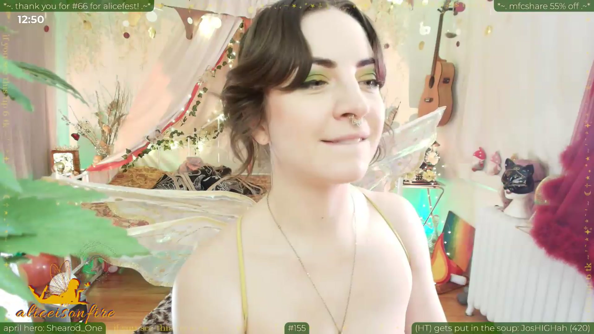 Gallery image thumbnail from aliceisonfire's myfreecams stream on, 04/21/2026, 24:03 image 15 of 20