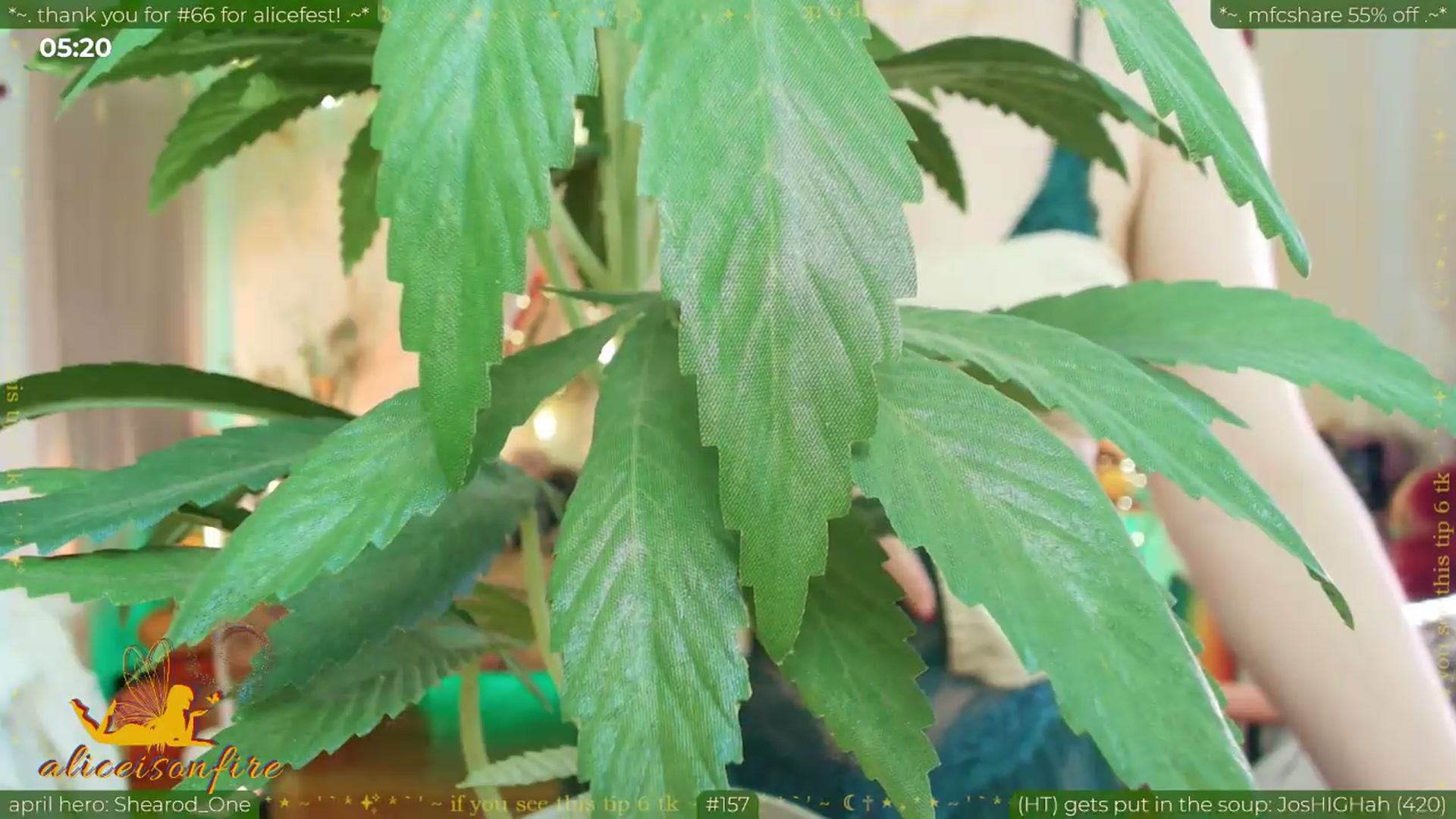 Gallery image thumbnail from aliceisonfire's myfreecams stream on, 04/21/2026, 24:03 image 9 of 20