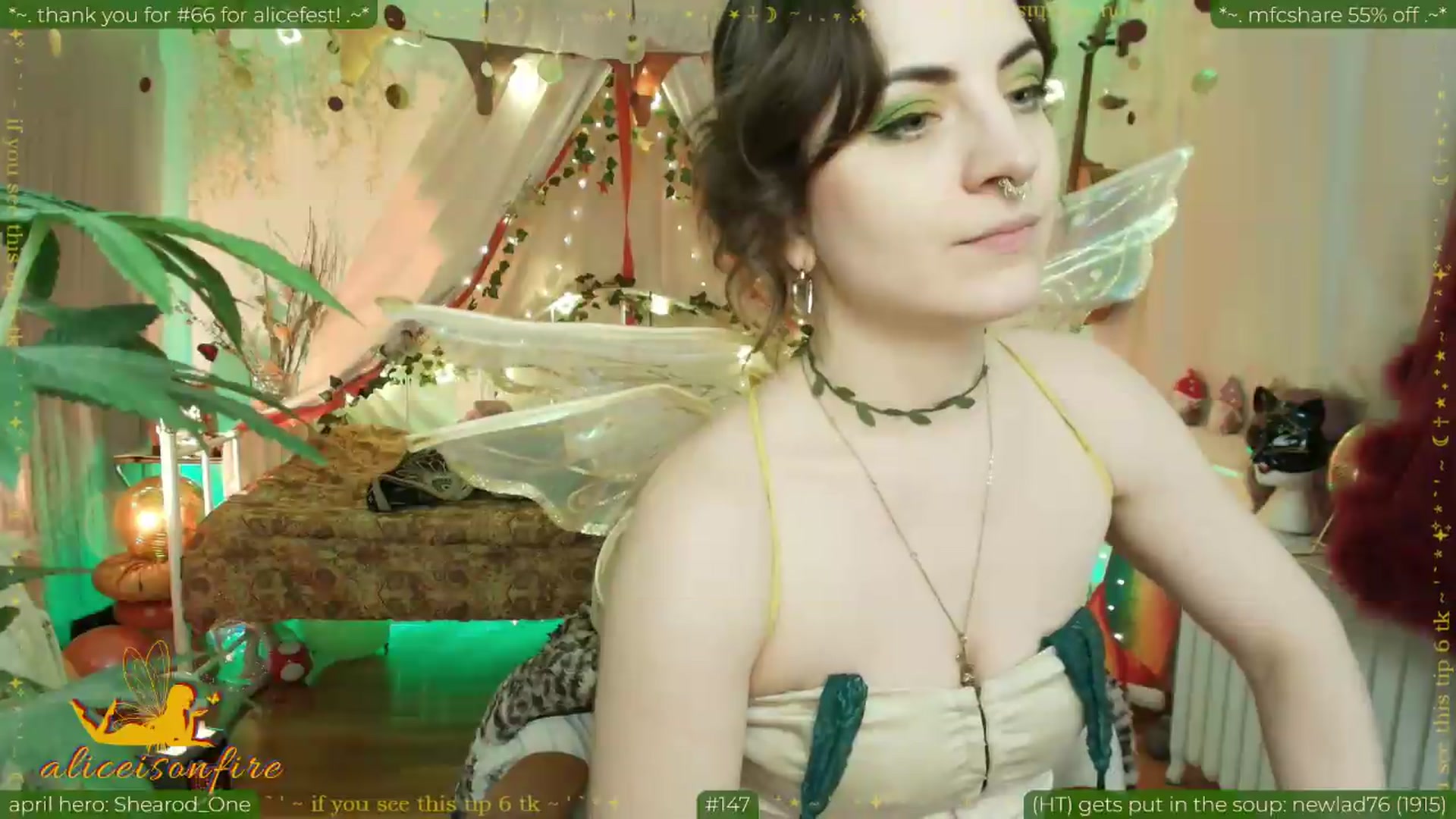 Gallery image thumbnail from aliceisonfire's myfreecams stream on, 04/21/2026, 04:05 image 8 of 20