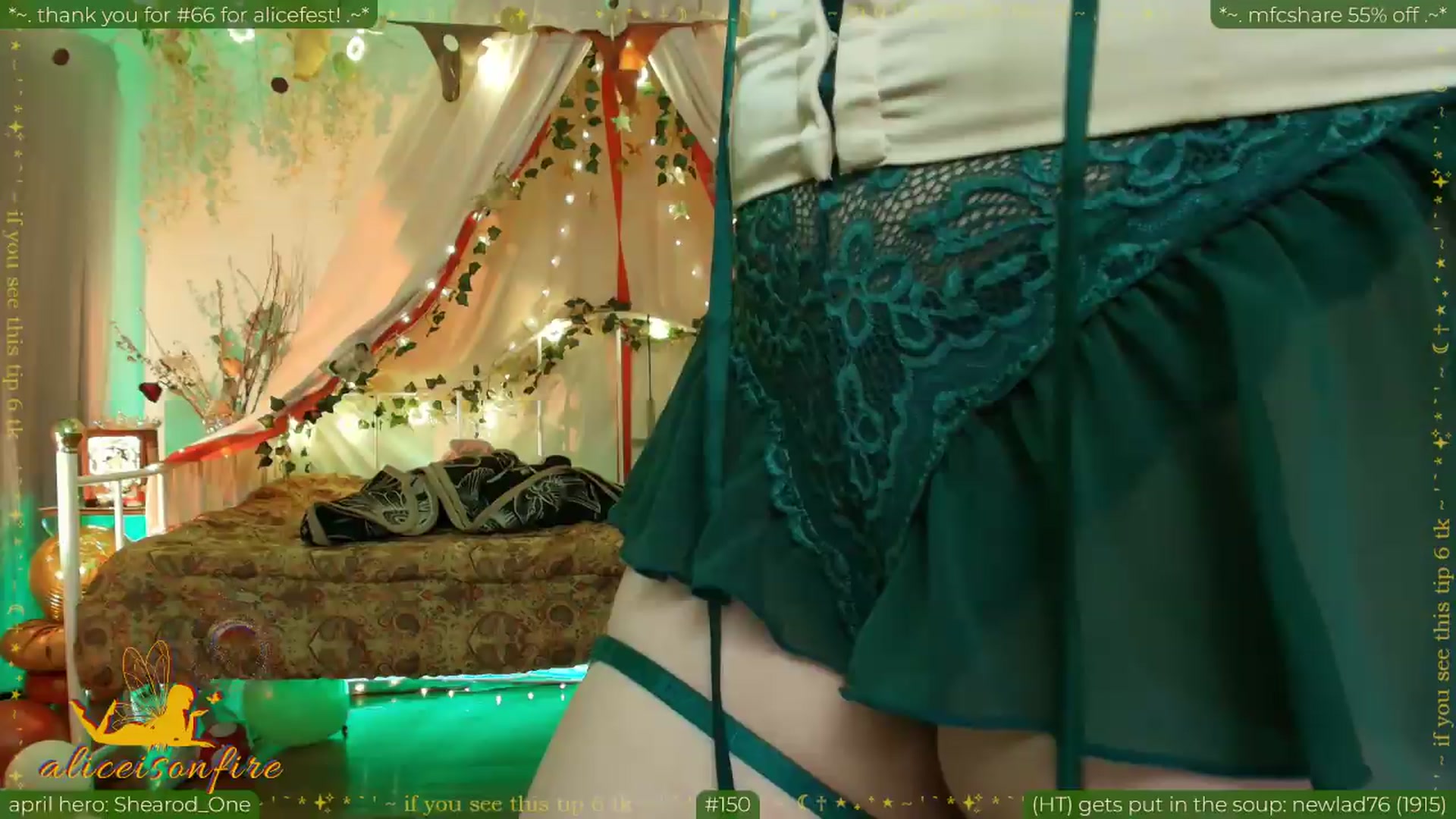 Gallery image thumbnail from aliceisonfire's myfreecams stream on, 04/21/2026, 08:07 image 1 of 20